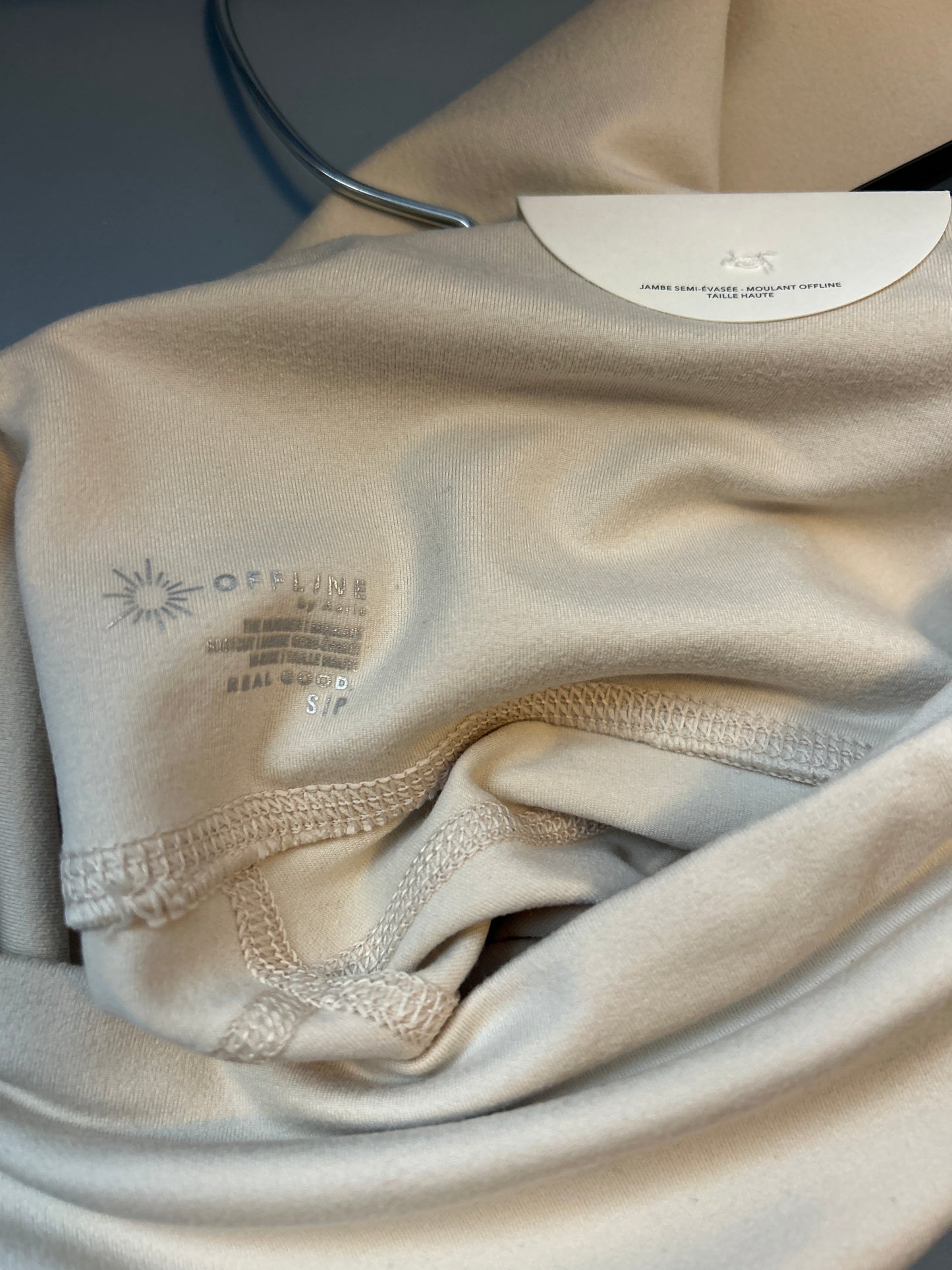 Offline Aerie Tan Flare Leggings S