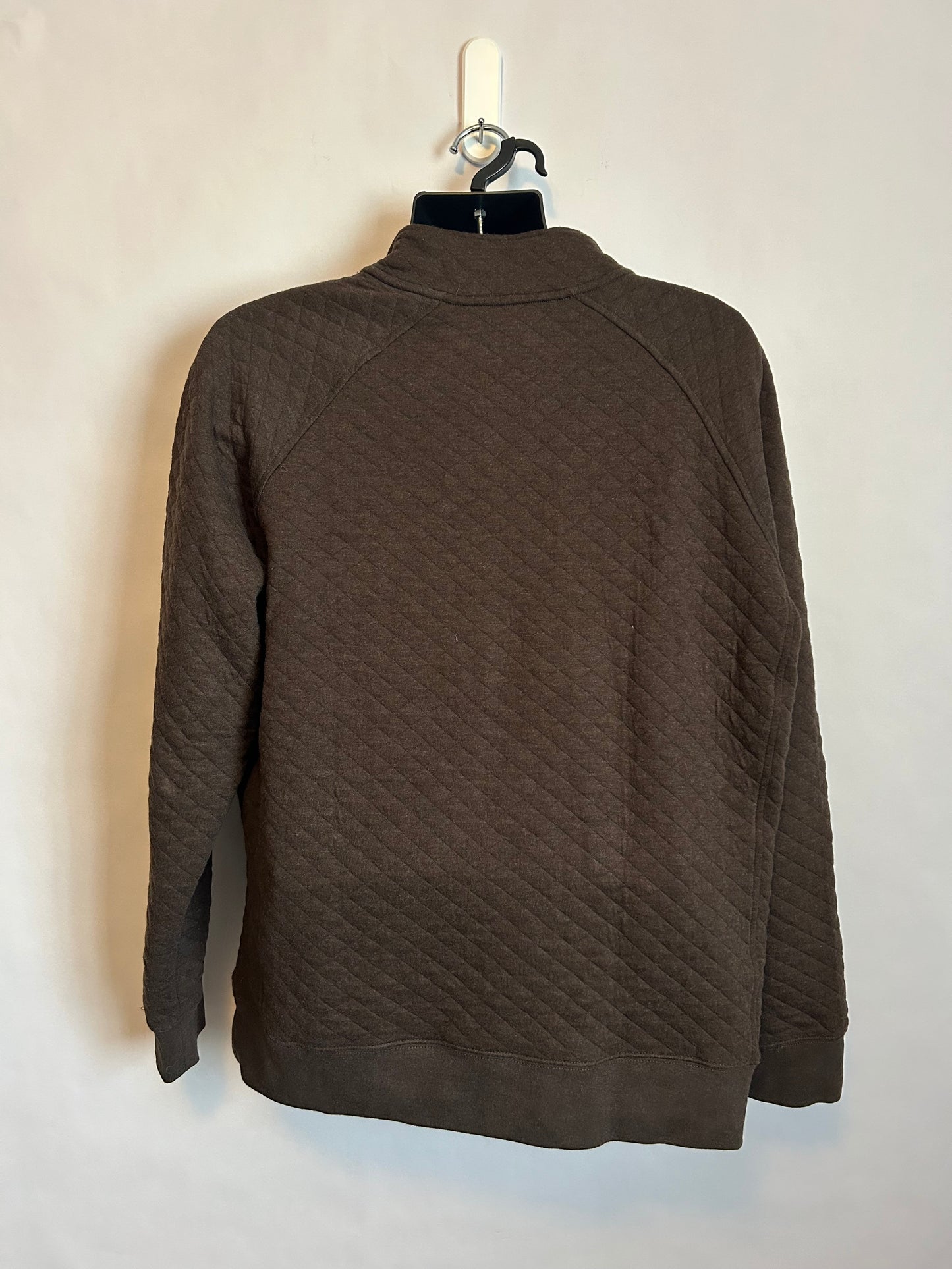 Eddie Bauer Quilted Button Up L