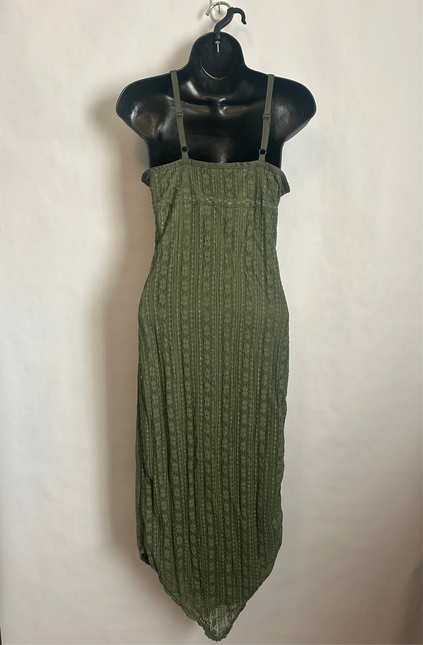No Boundaries Green Maxi Dress S