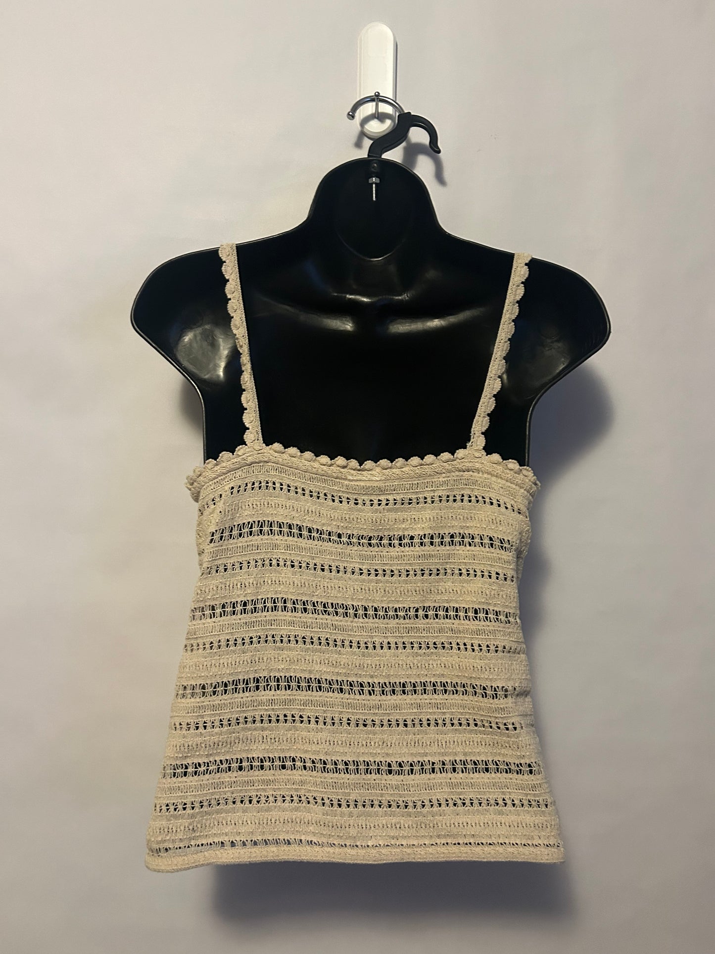 Tan Knit Tank S/M