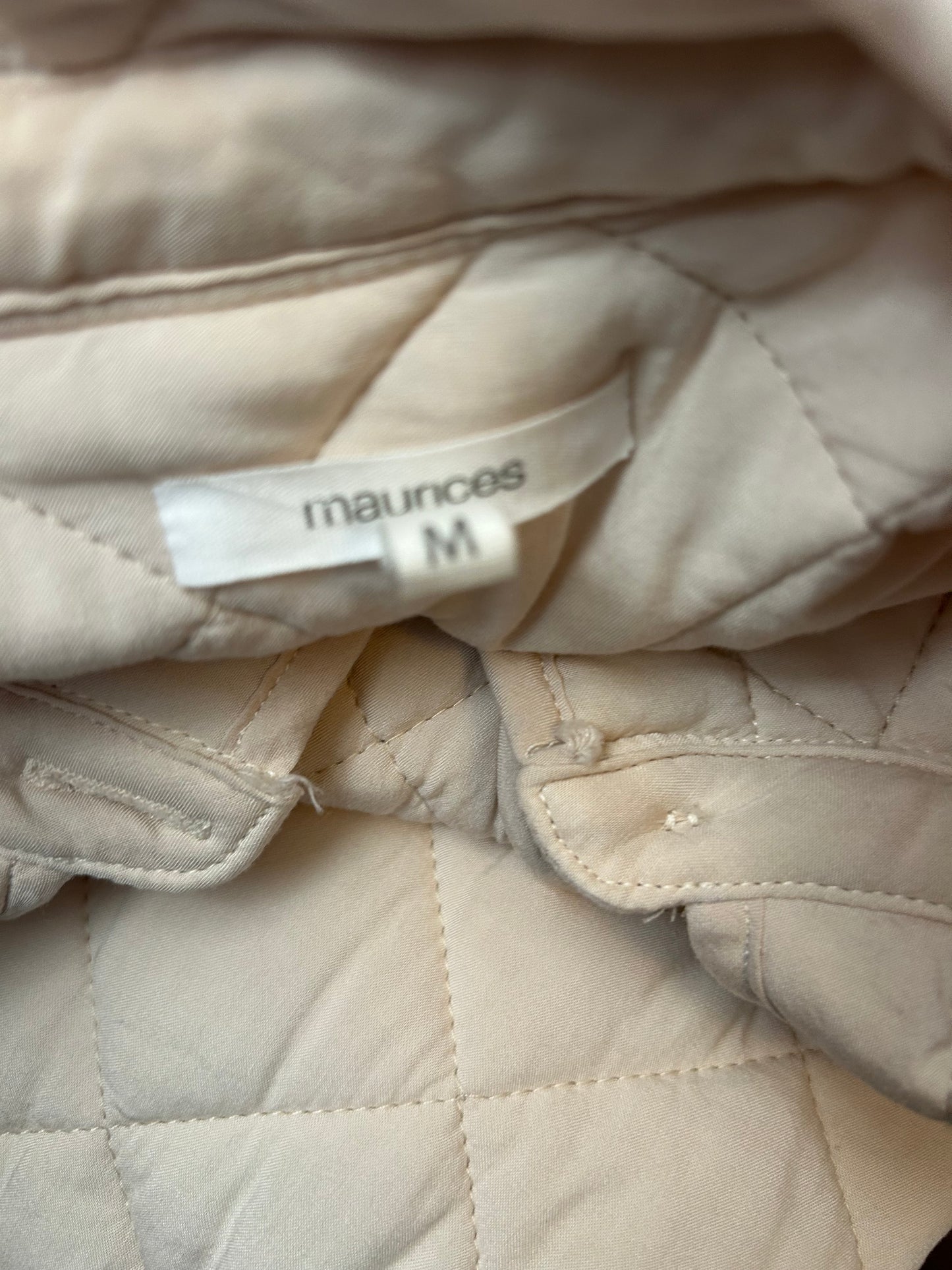 Maurice’s Quilted Jacket M