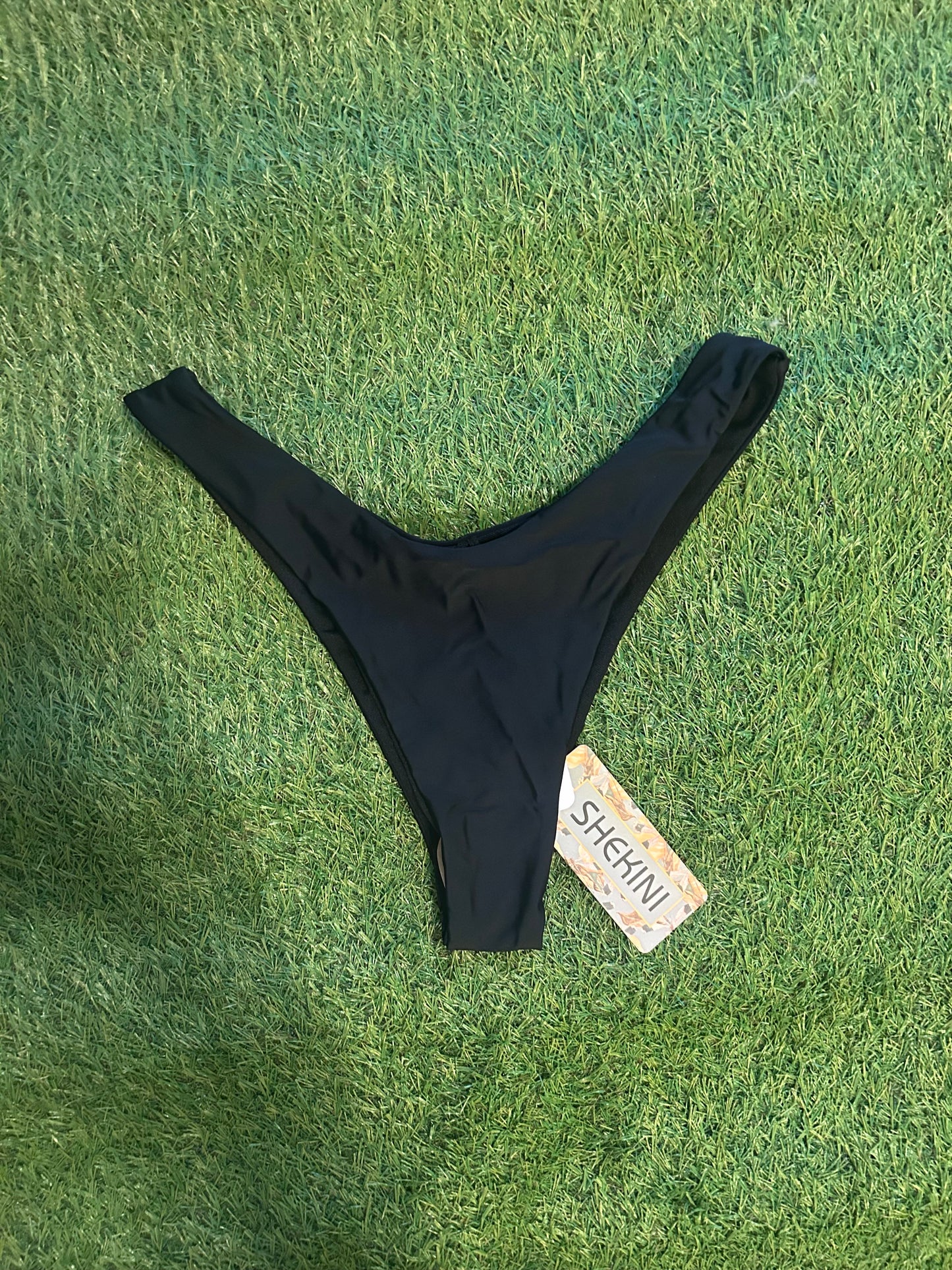 Shekini Black Swim Bottoms S