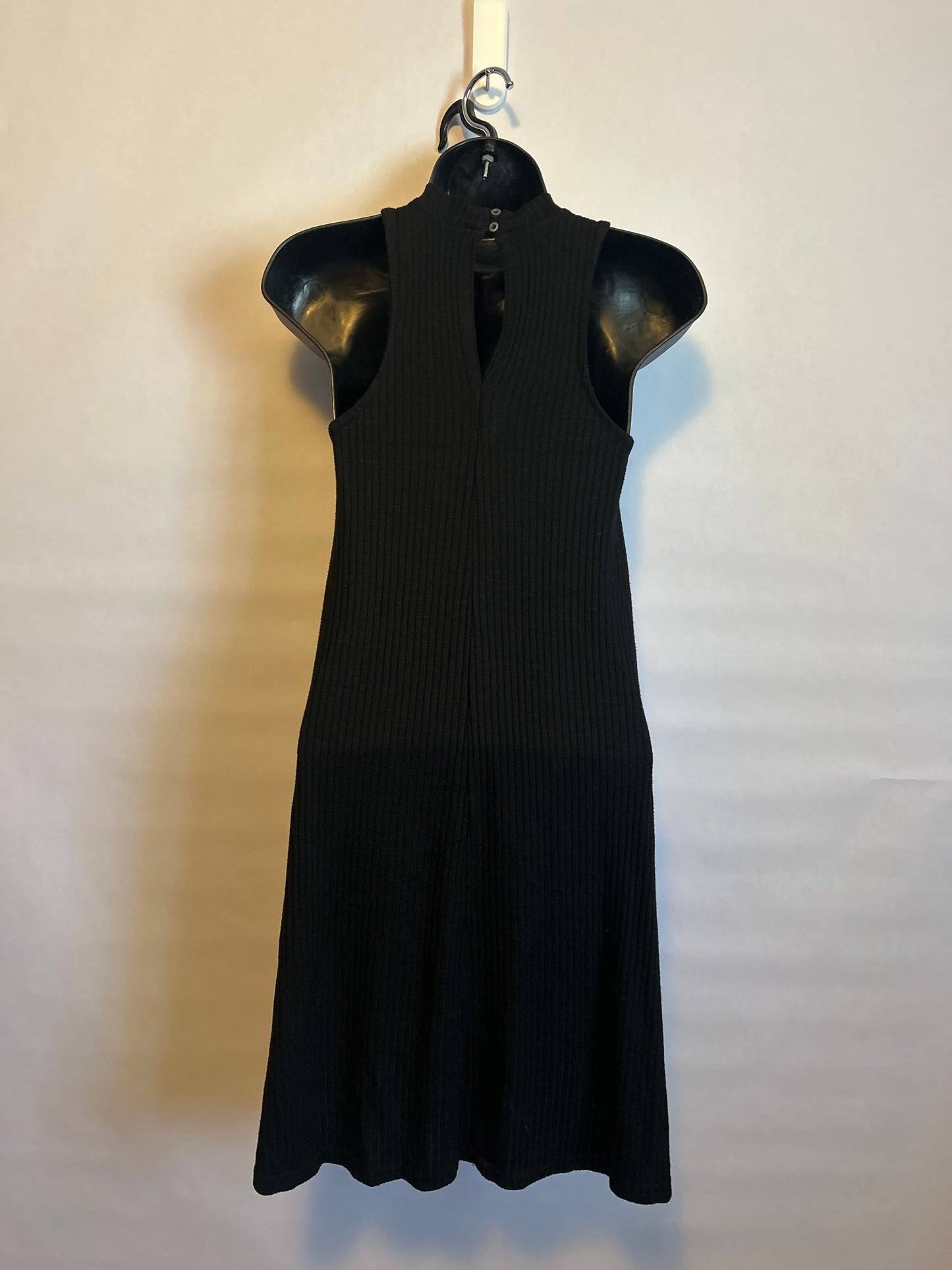Hollister Black Ribbed Dress S