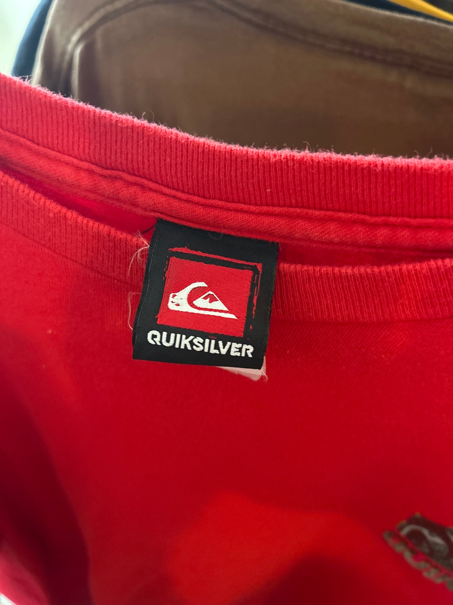 Quicksilver Red T-Shirt XL
