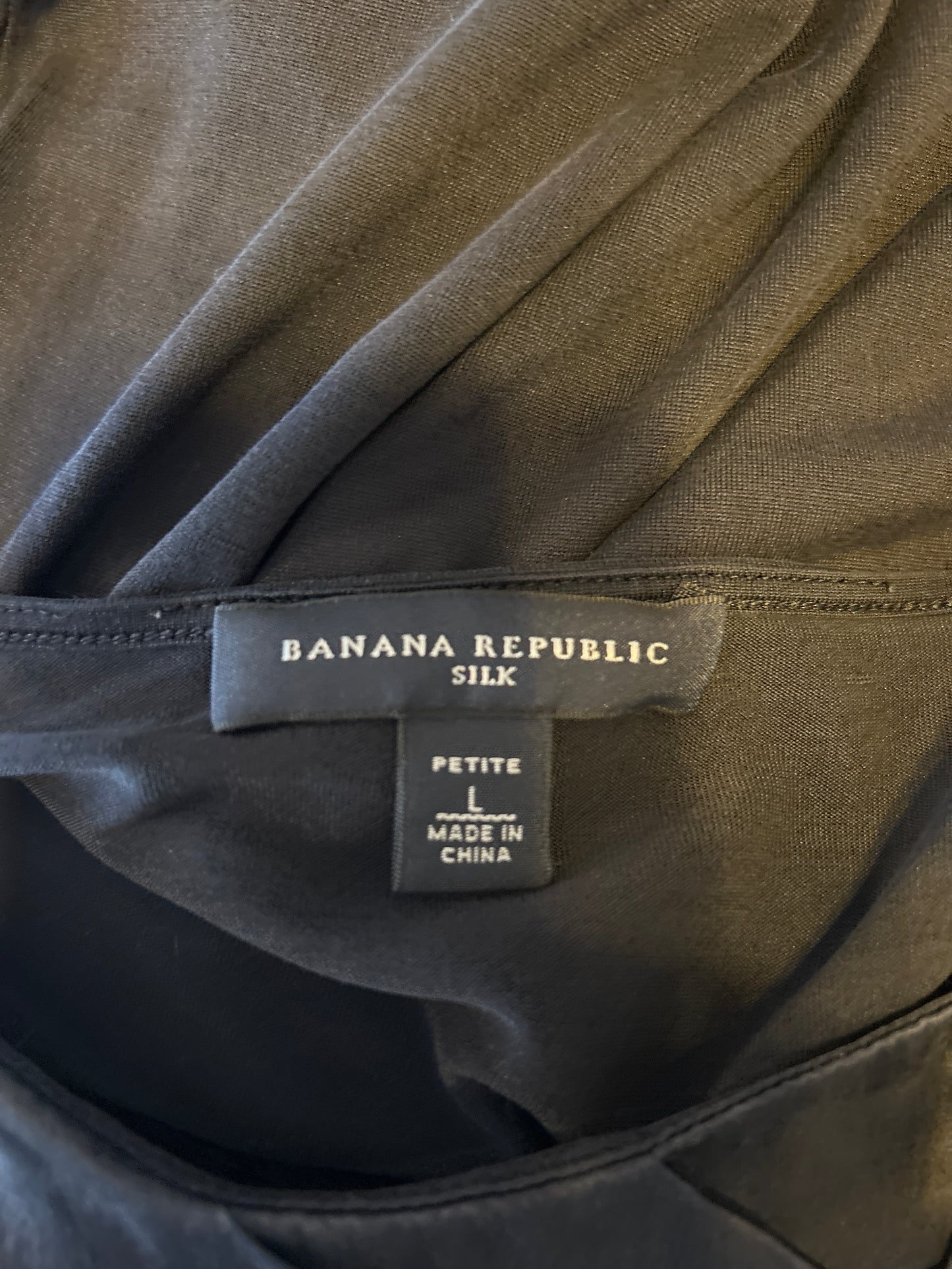Banana Republic Silk Tank L