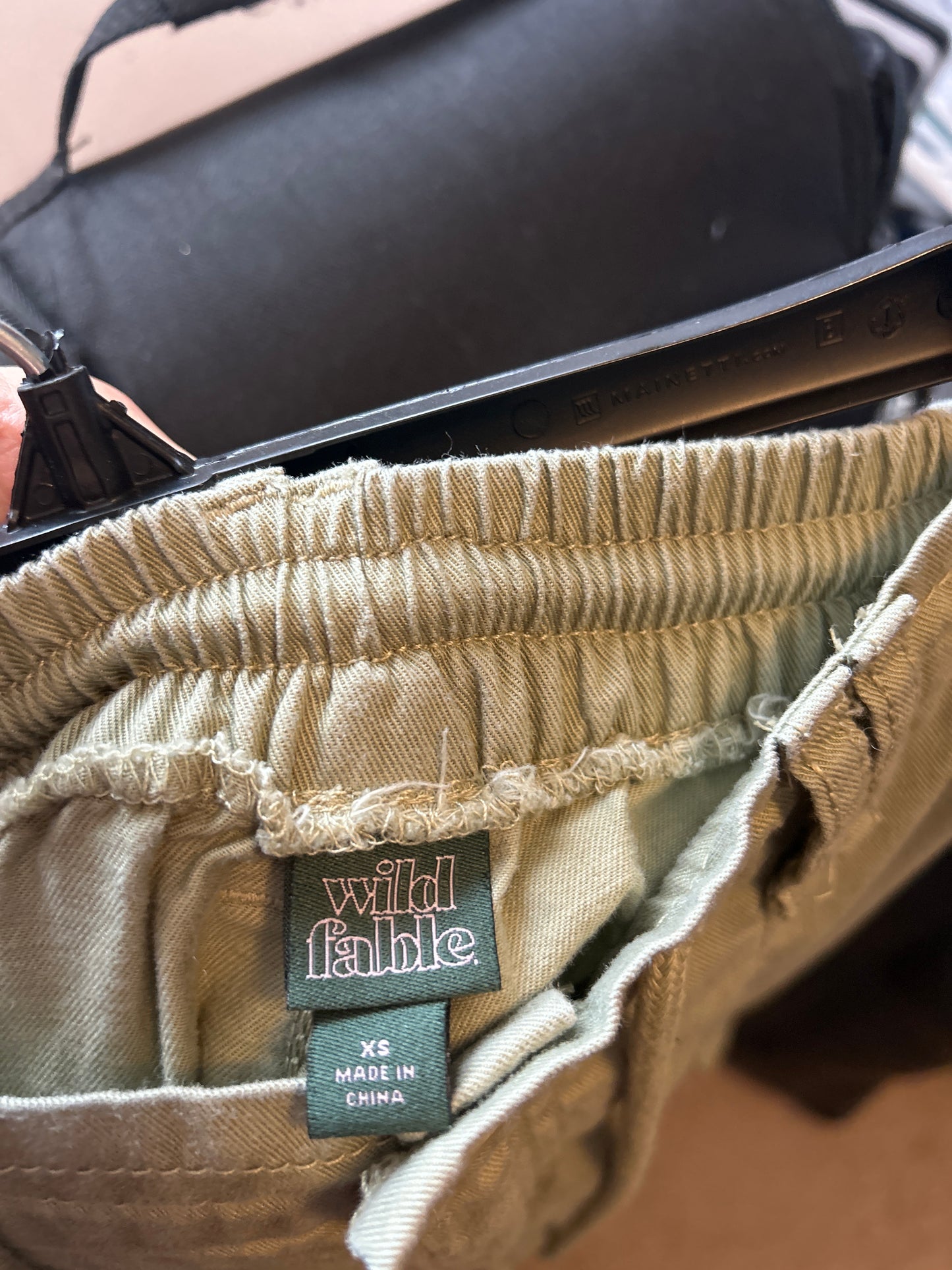 Wild Fable Green Cargos XS