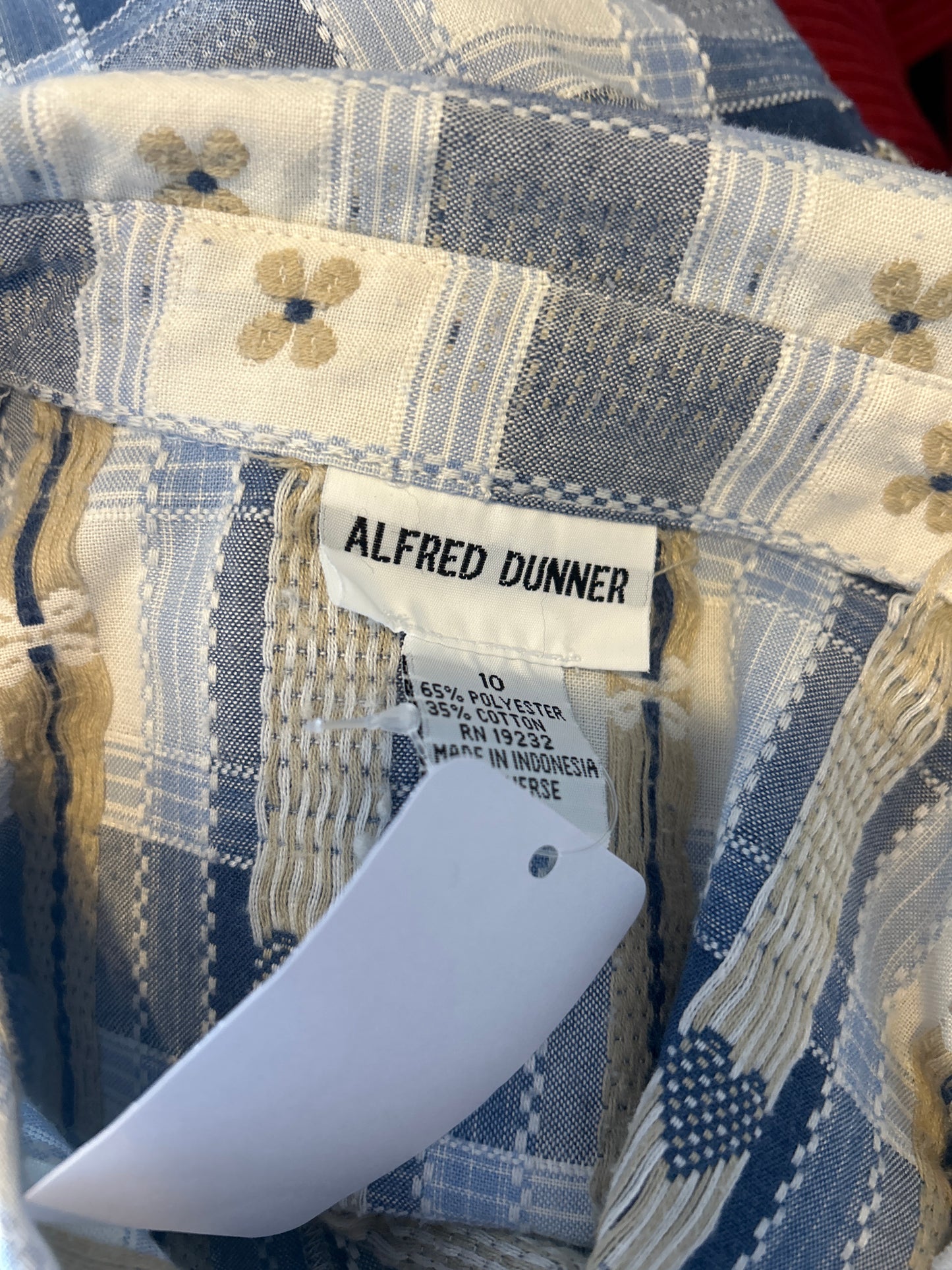 Alfred Dunner Embroidered Flannel 10