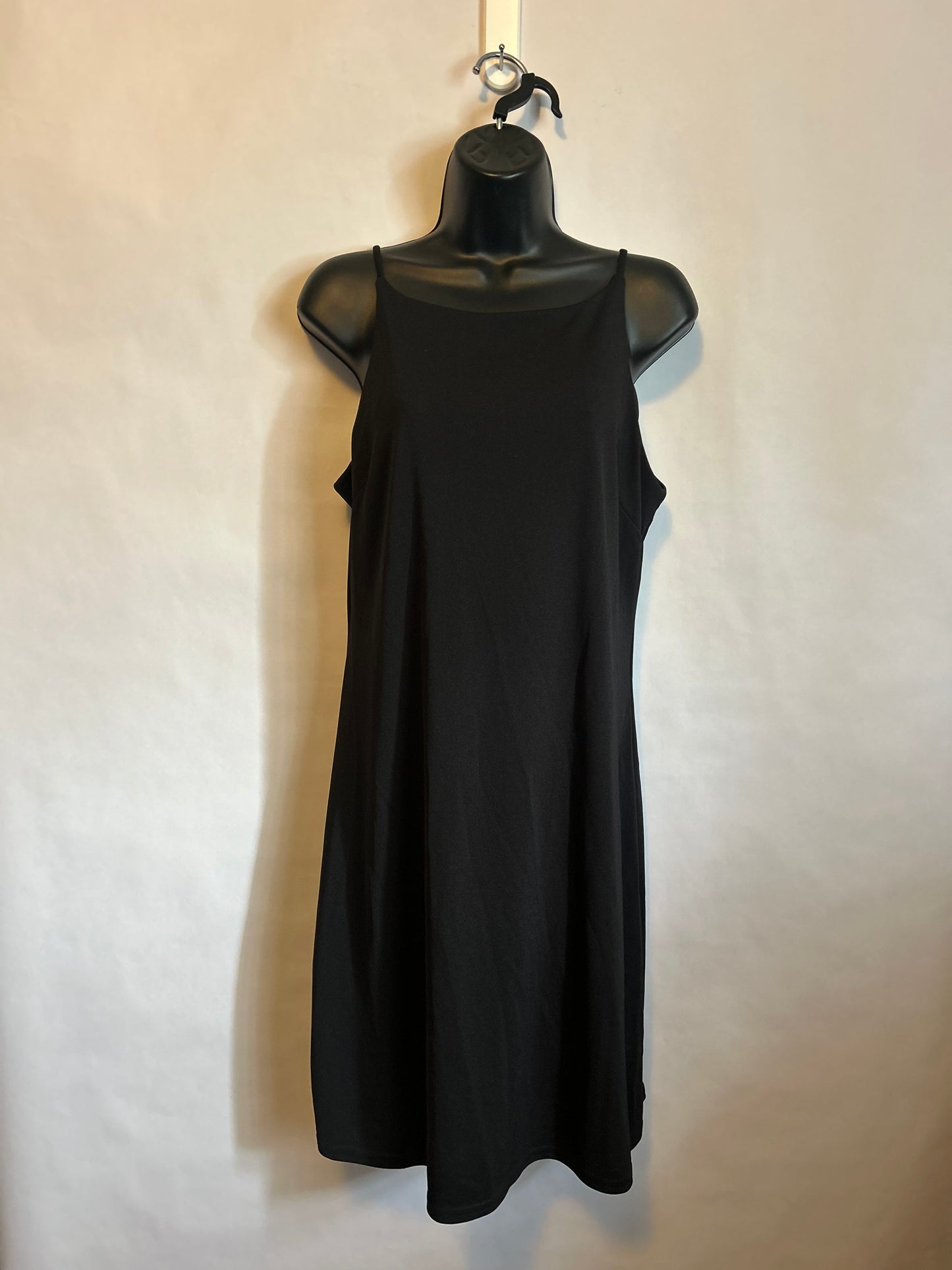Midi Black Dress L