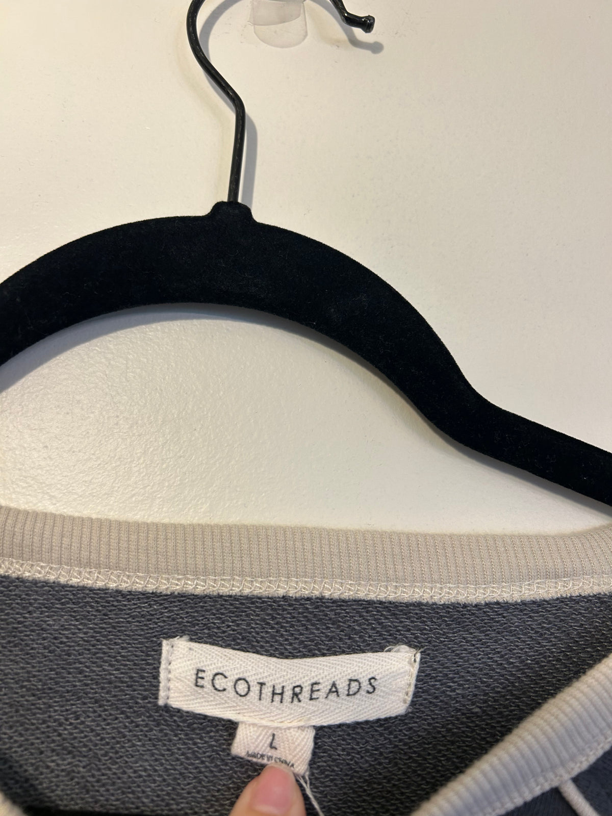 Ecothreads Grey Sweatshirt L