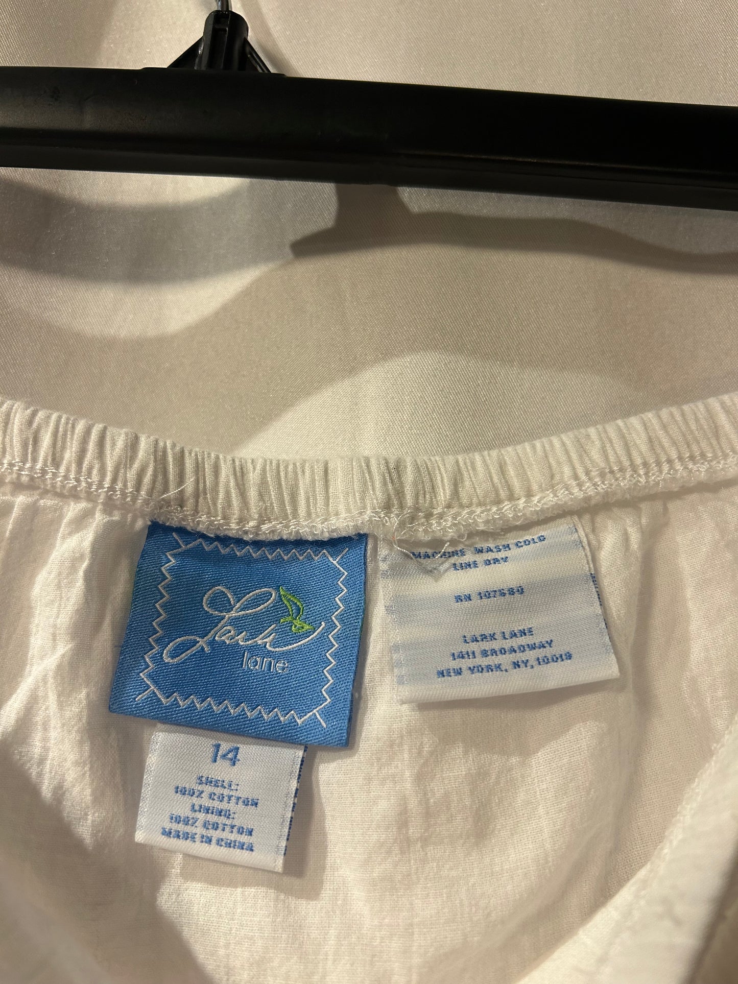 Lana Lane White Maxi Skirt 14