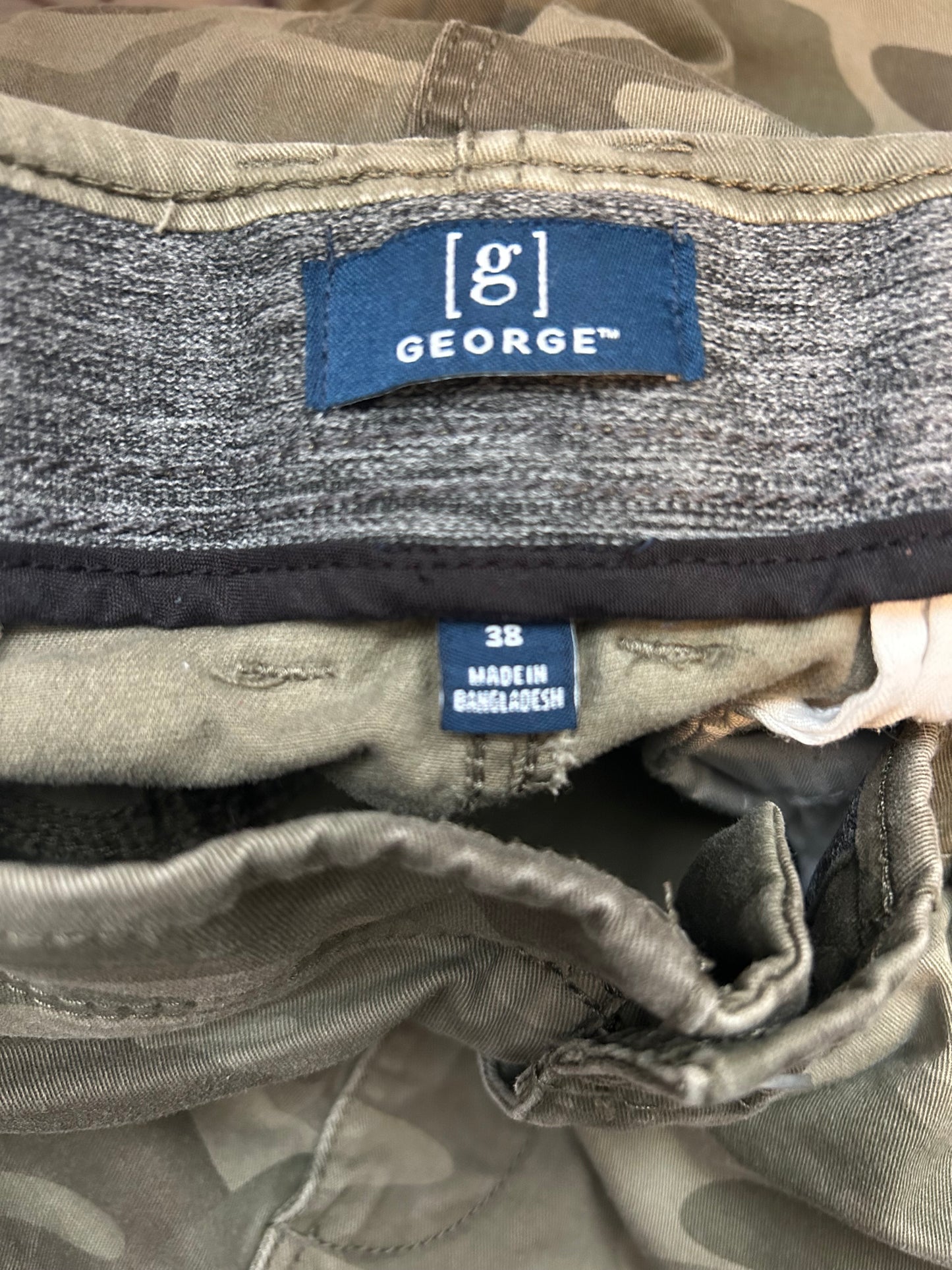 George Camo Cargo Shorts 38
