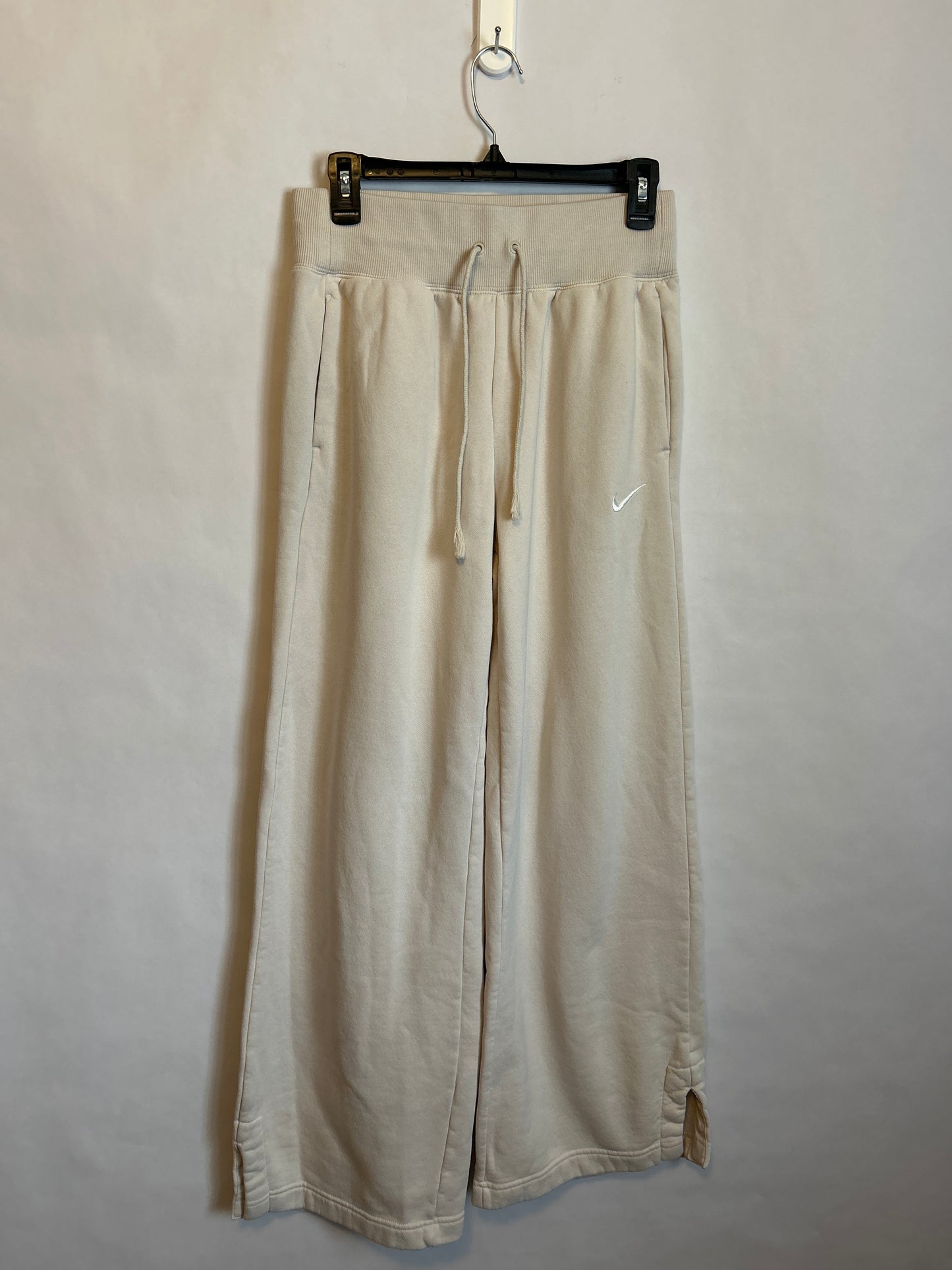 Nike Wide Leg Tan Sweatpants S