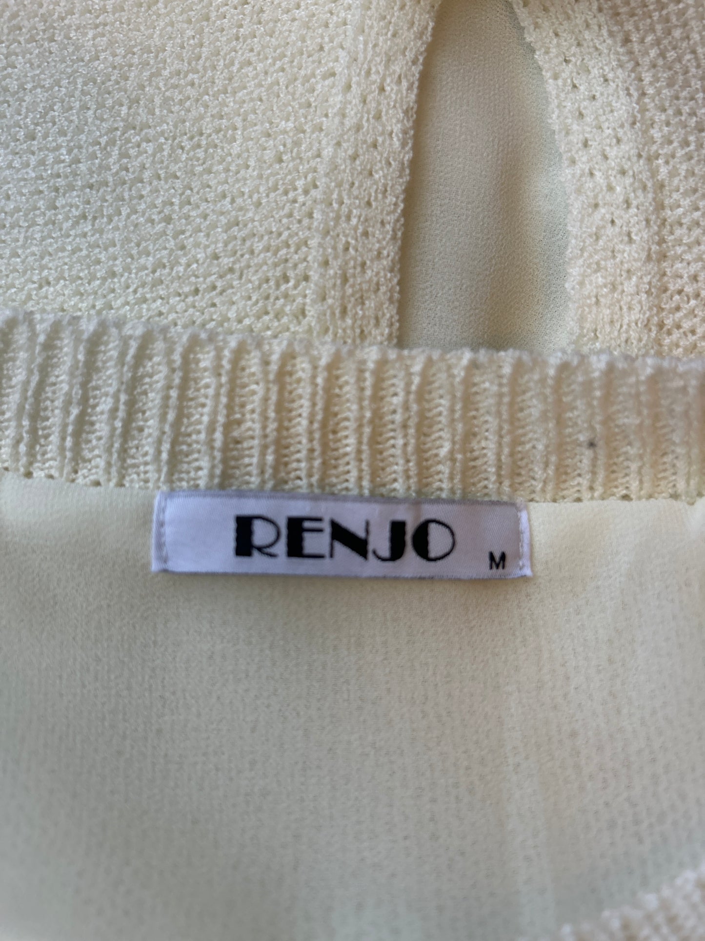Renjo Sweater With Lace M
