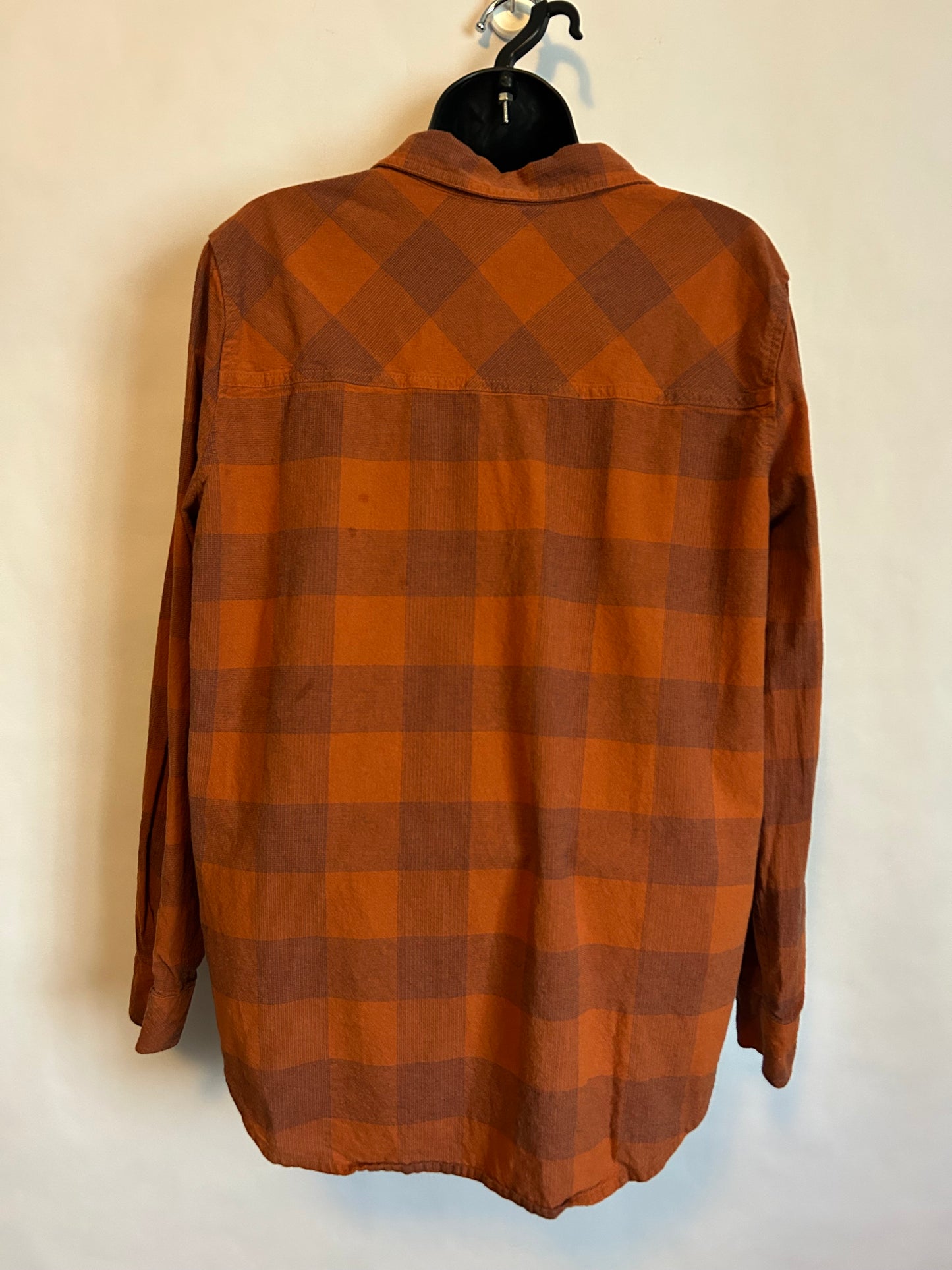 Universal Thread Orange Button Up L