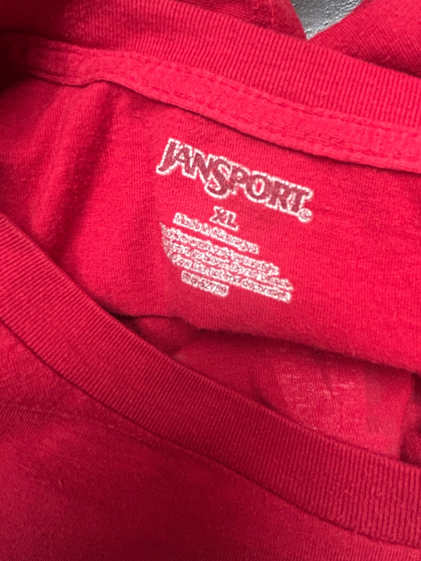 IU Red T-Shirt XL