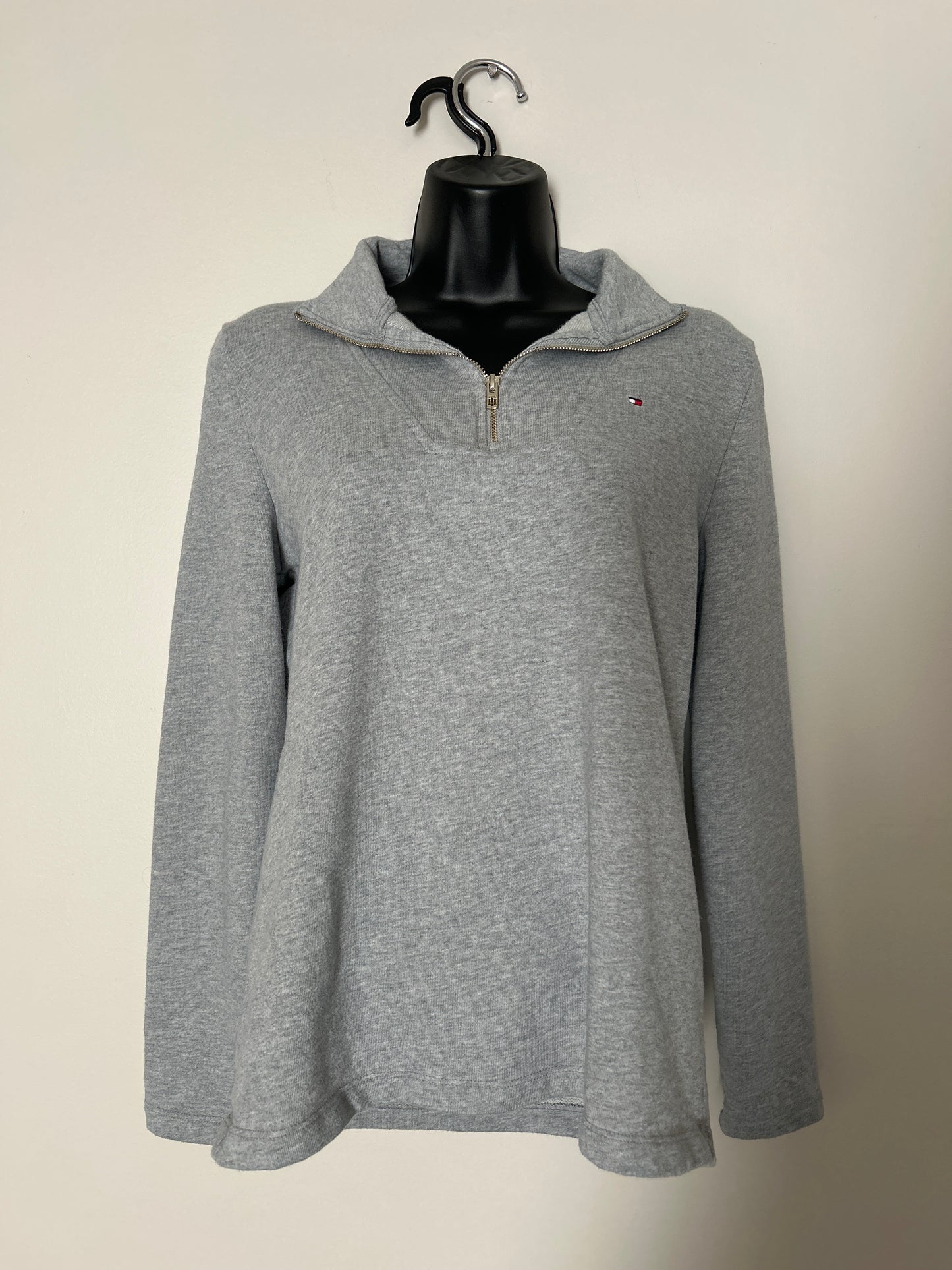 Tommy Hilfiger Grey Quarter Zip S