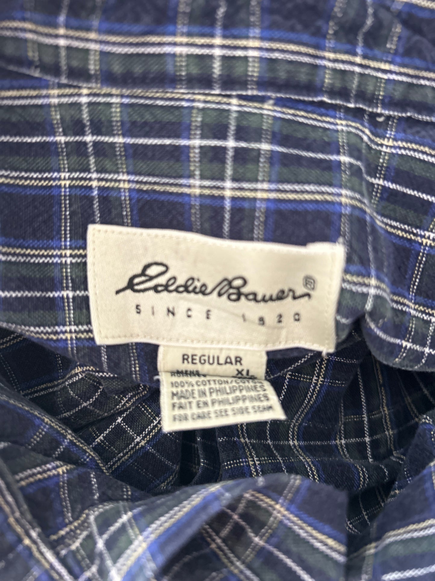 Eddie Bauer Flannel XL