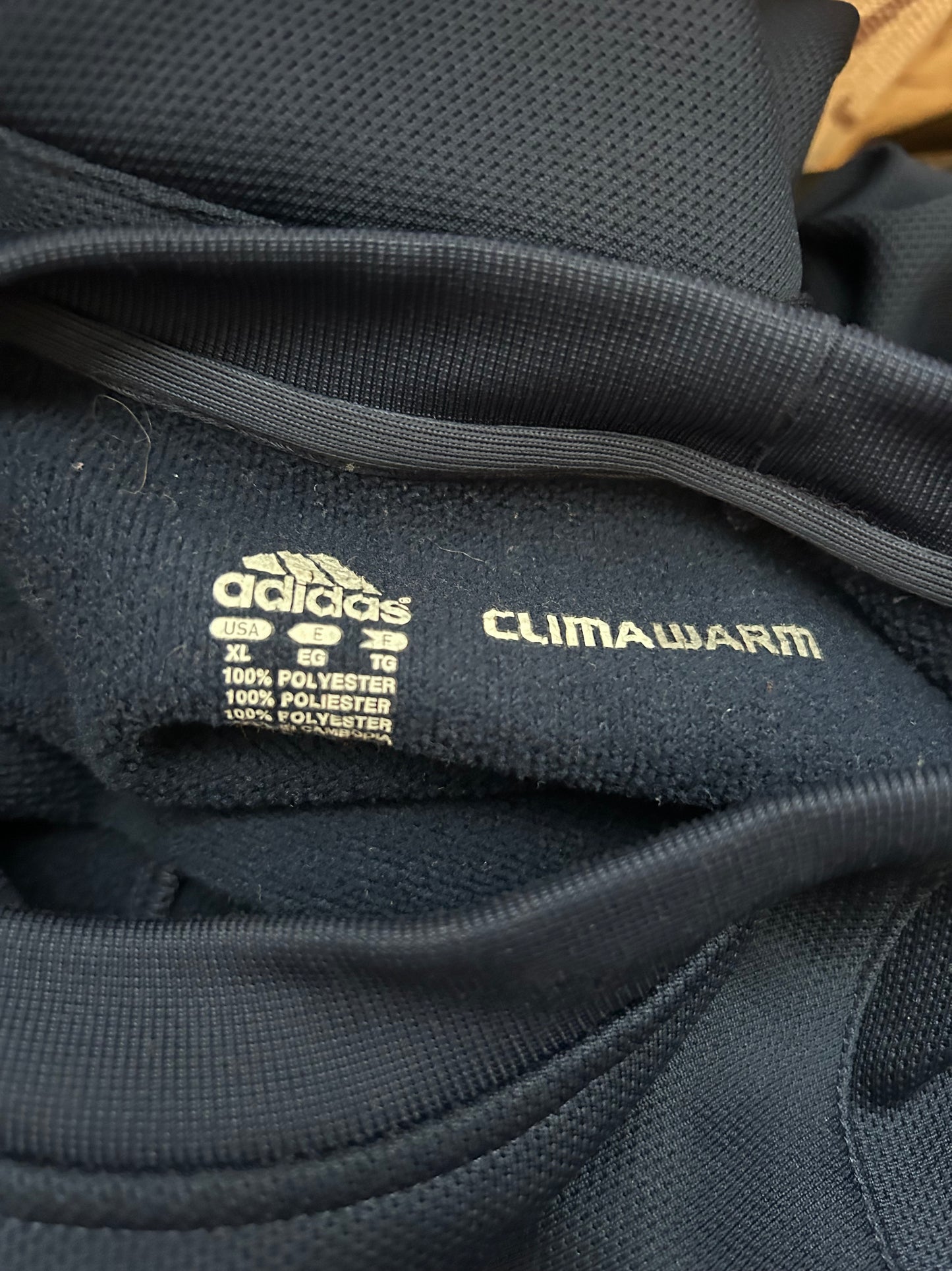 ND Navy Adidas Sweatshirt