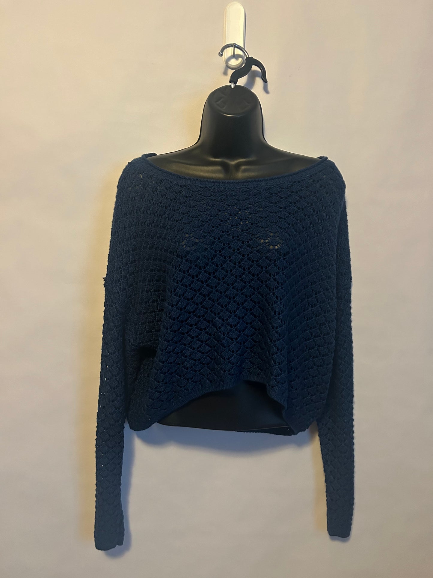 Olive + Oak Blue Knit Set M