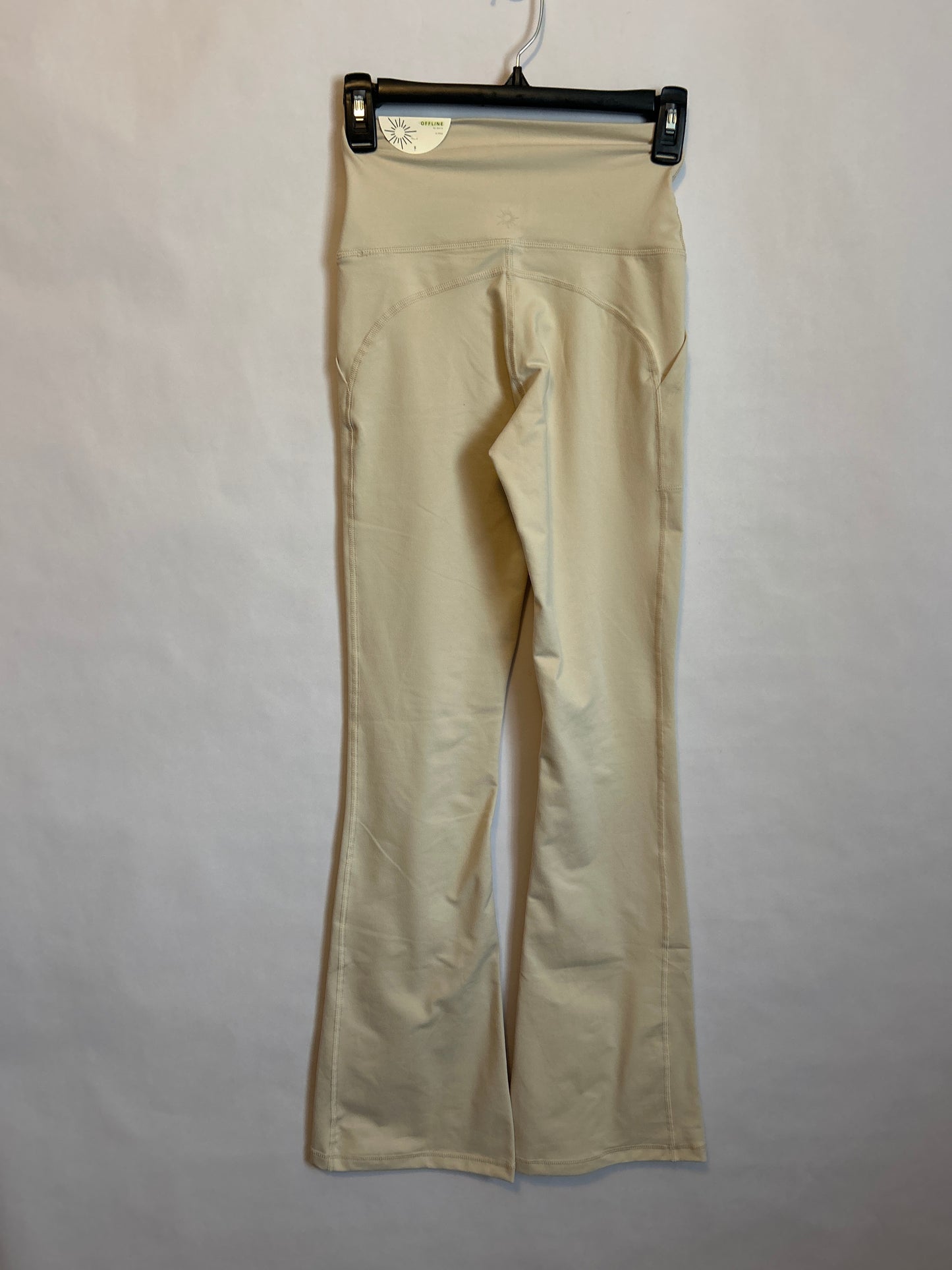 Offline Aerie Tan Flare Leggings S