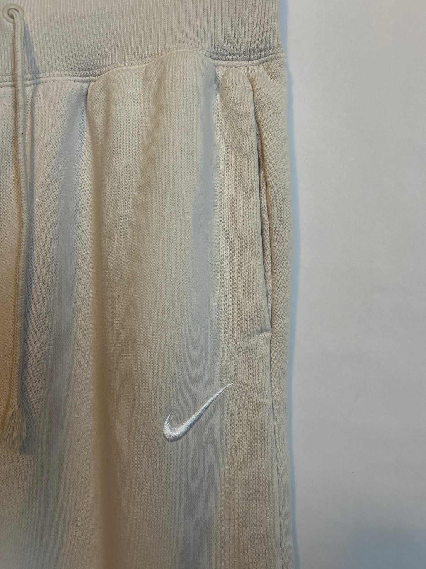 Nike Wide Leg Tan Sweatpants S
