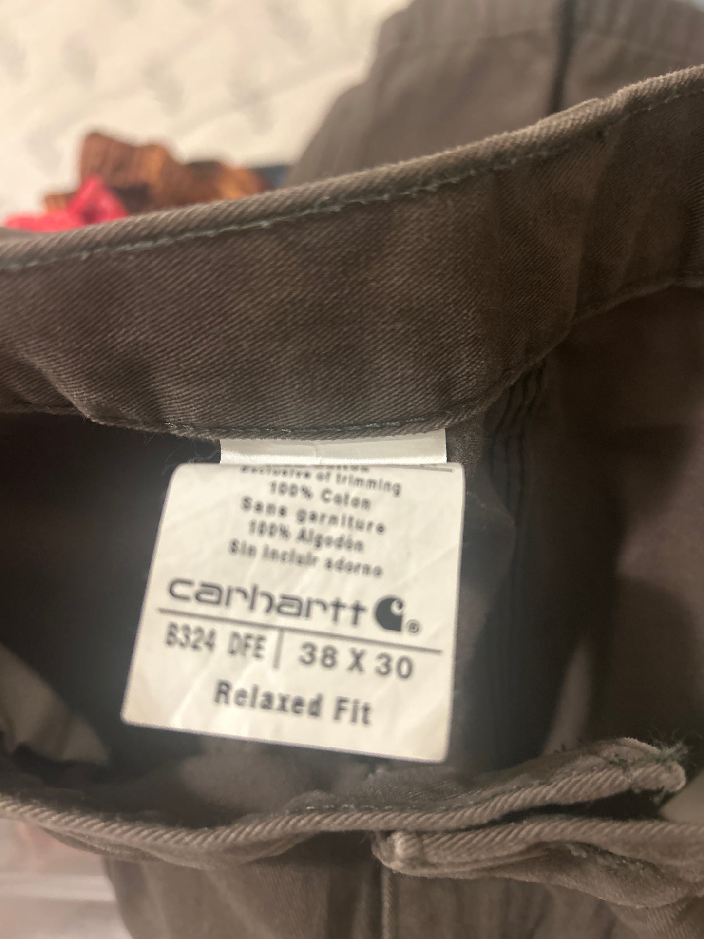 Carhartt Cargos 38 x 30
