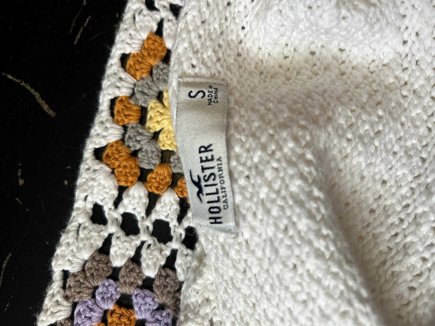 Hollister Crochet Tank S