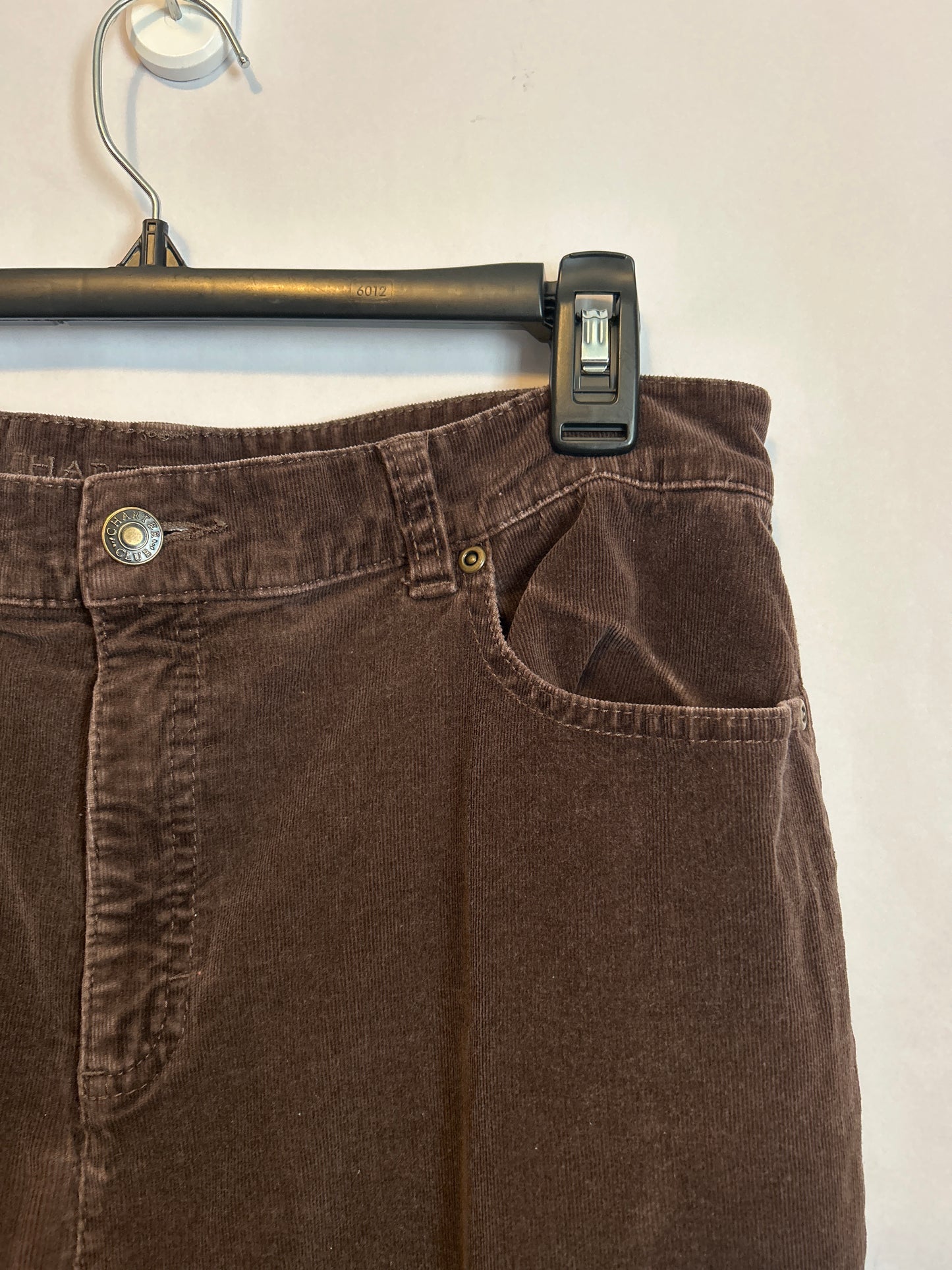 Charter Club Jeans Brown Corduroys 12