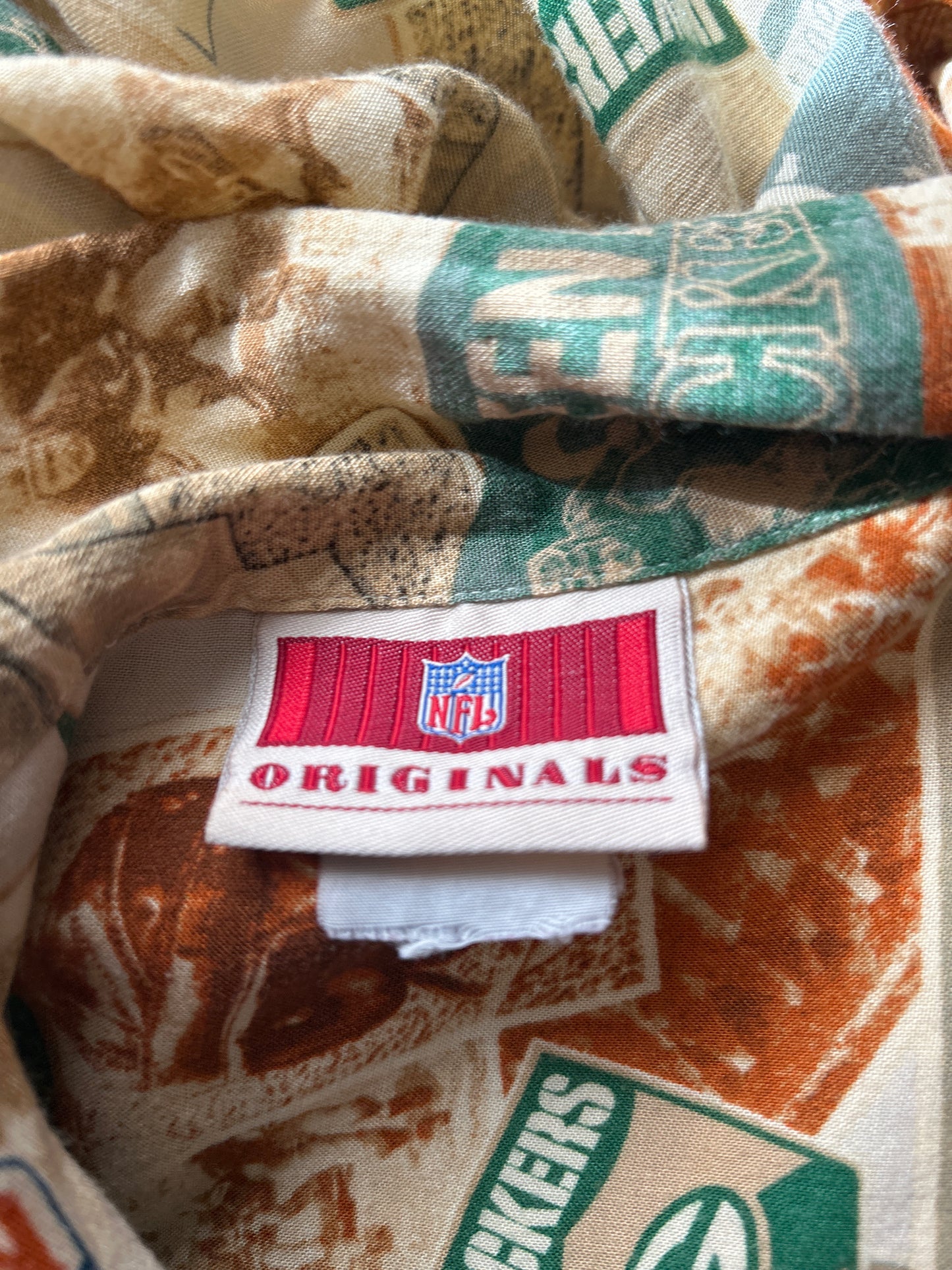 Vintage Packers Button Up XL