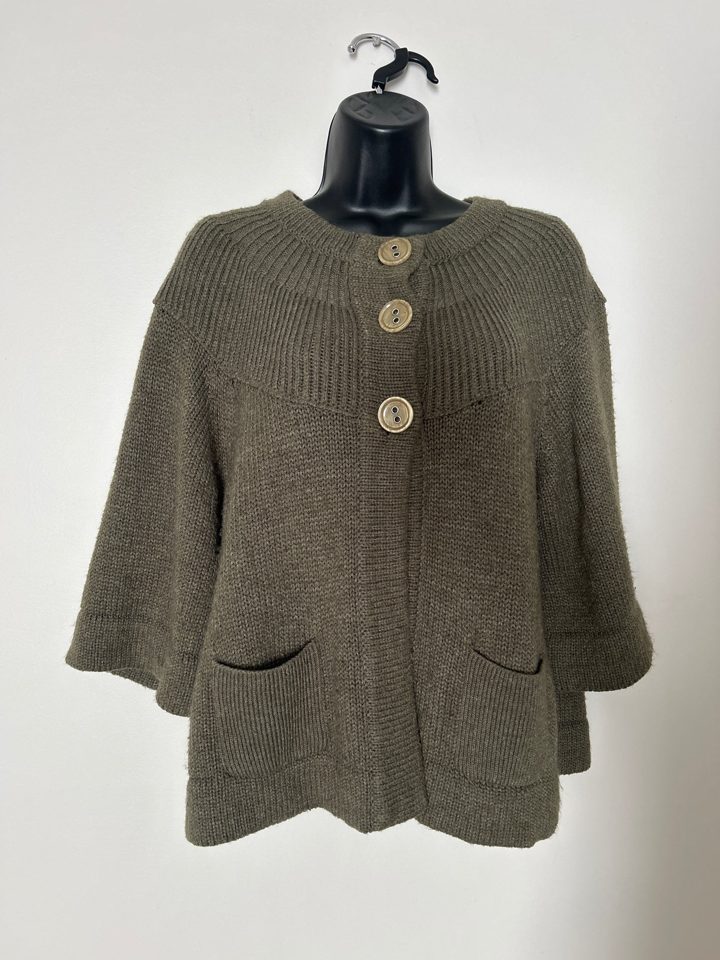 Vintage Spunky Green Sweater M