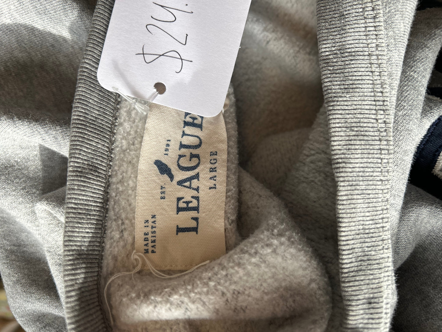 Belmont Grey Sweatshirt L