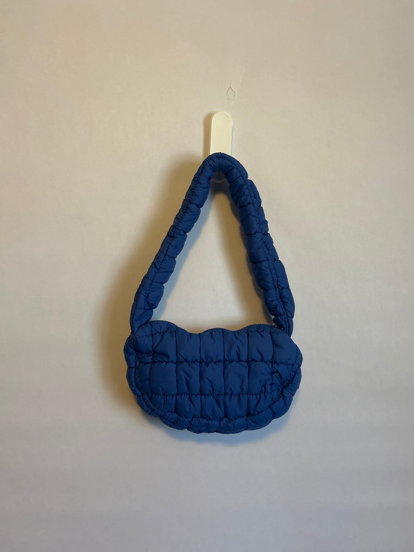 Blue Puffer Purse