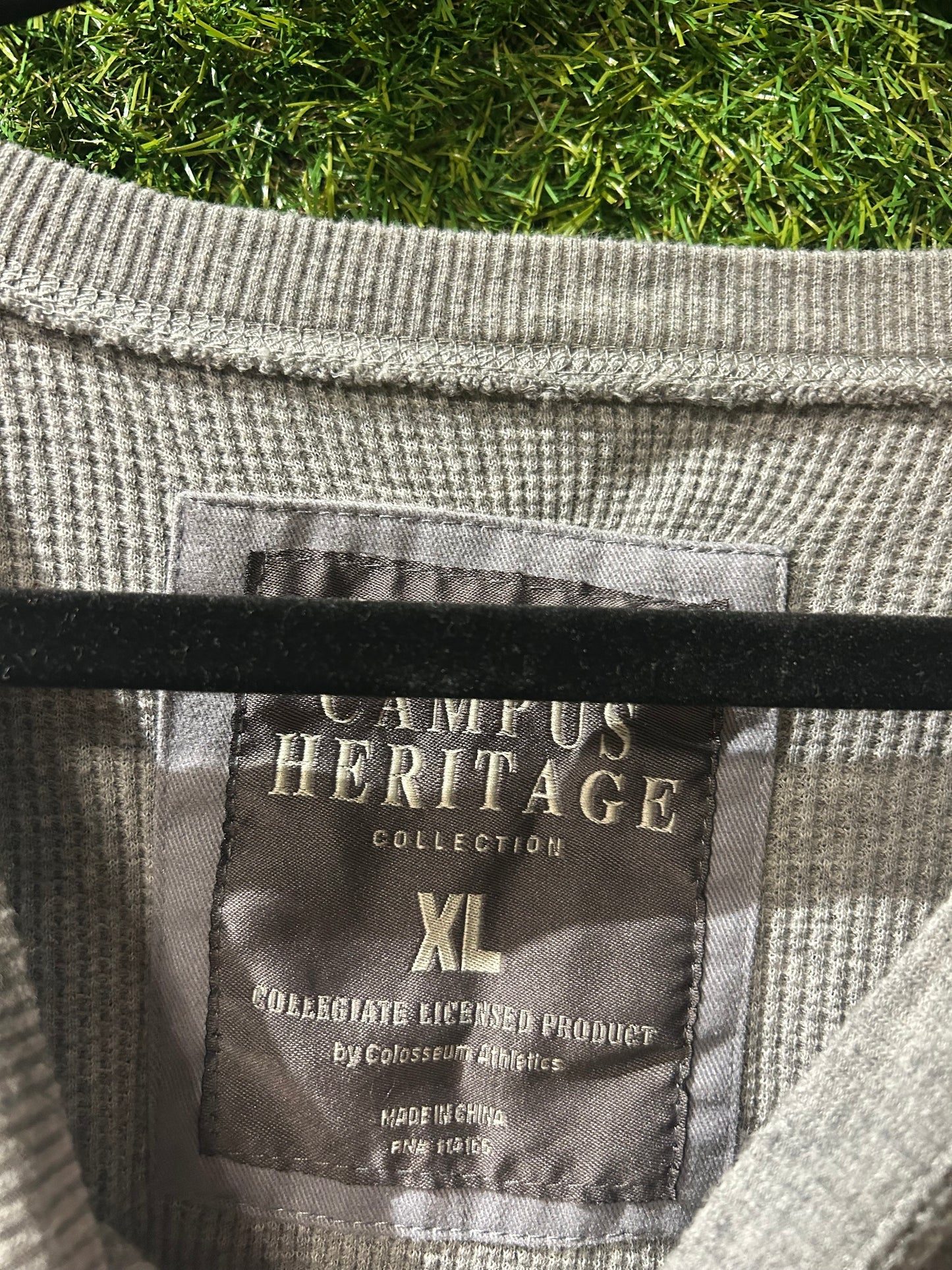 Campus Heritage Waffle Long Sleeve XL