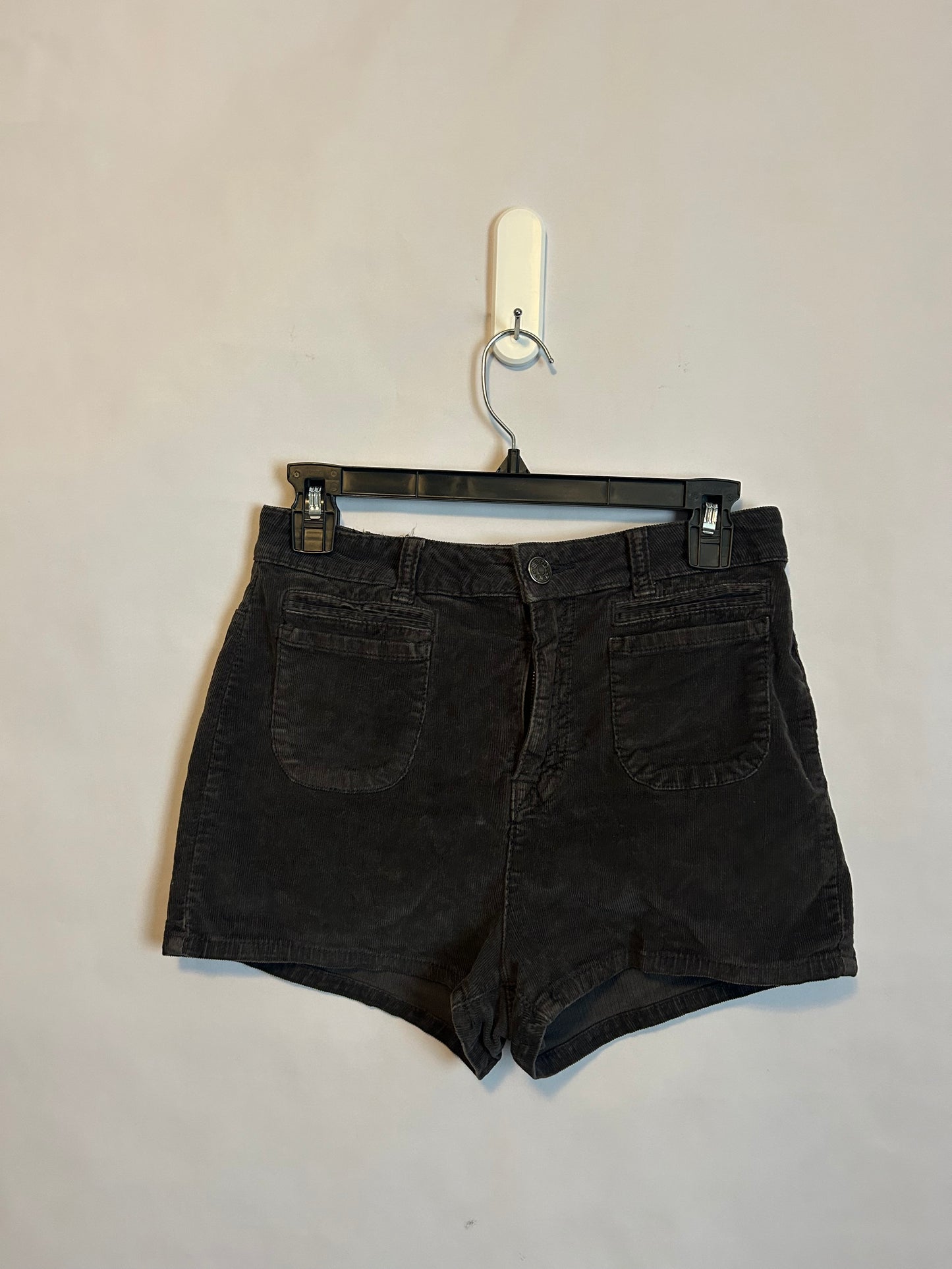 BDG Black Corduroy Shorts 28