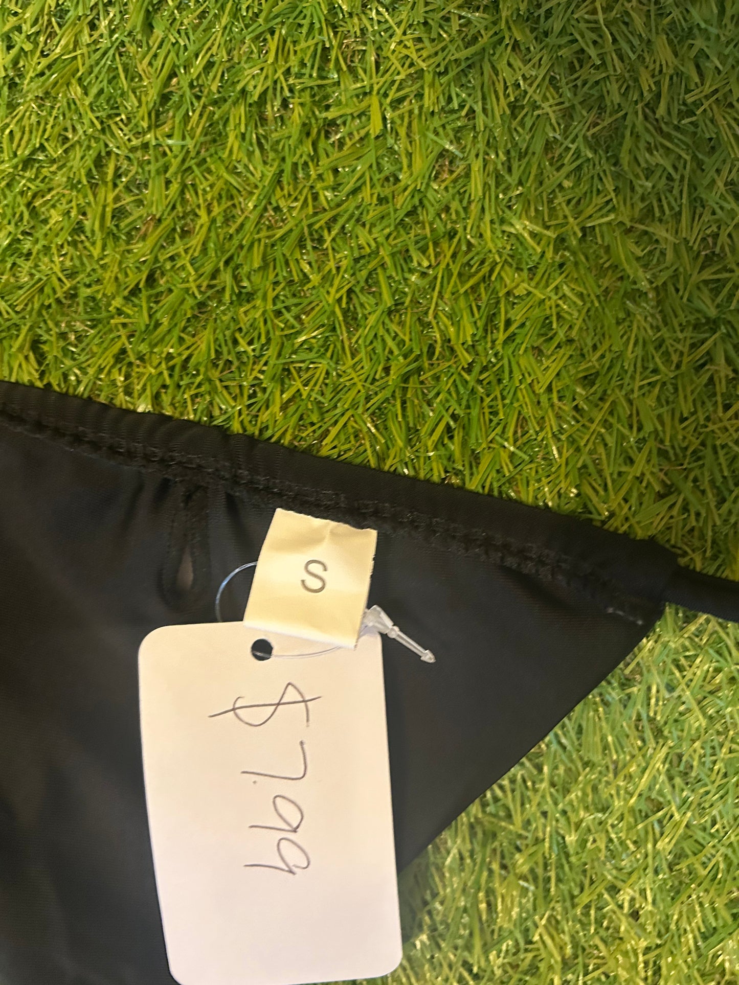Black Triangle Bikini Top S
