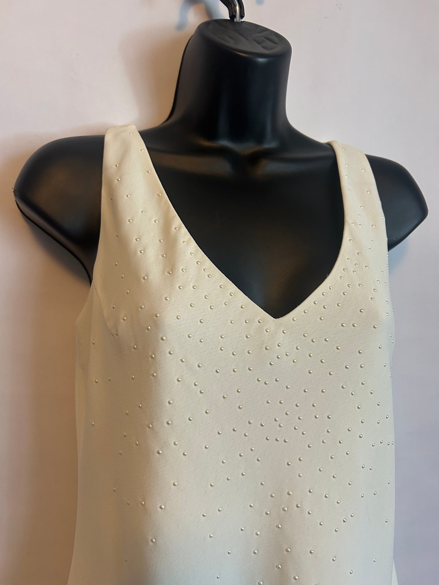 Vintage Jones New York Light Yellow Dress 8