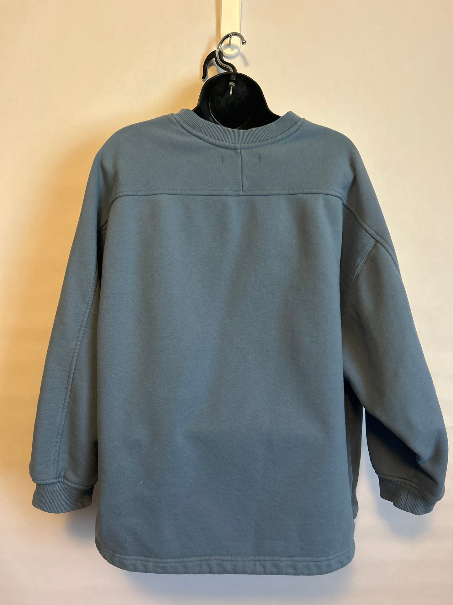 Oak + Fort Loose Fit Blue Sweatshirt S