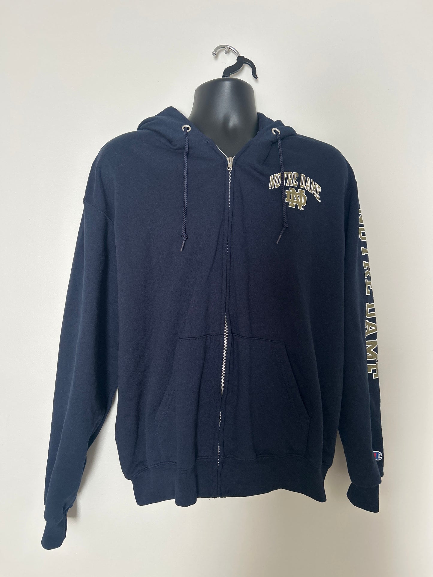 Notre Dame Zip Up L