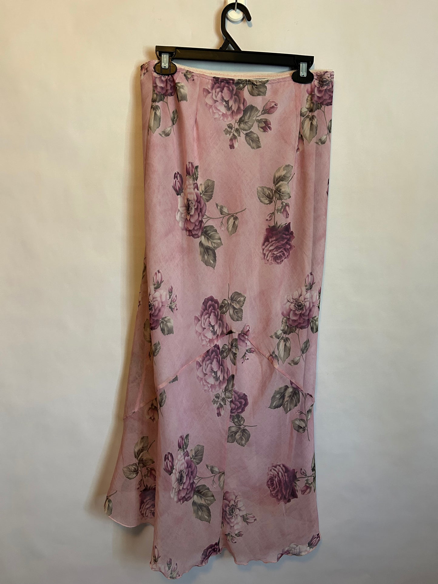 Vintage Rave City Flower Skirt L