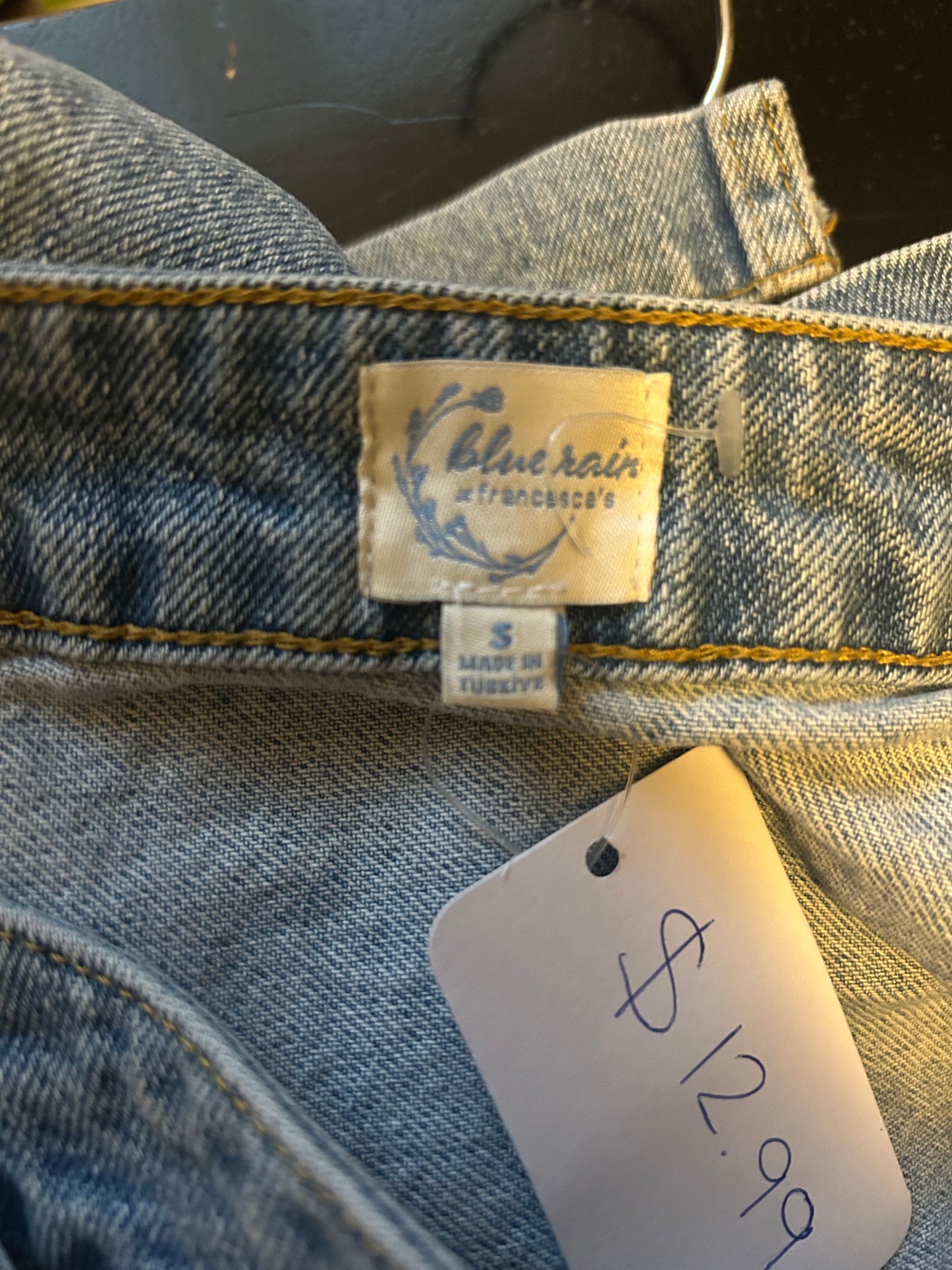 Blue Rain Denim Skirt S