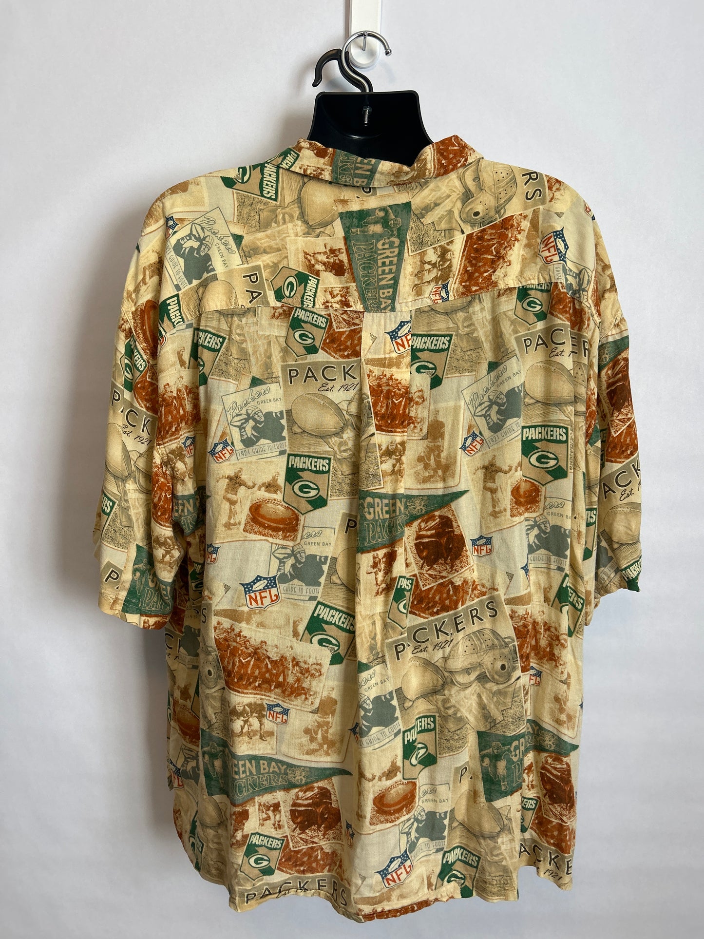 Vintage Packers Button Up XL