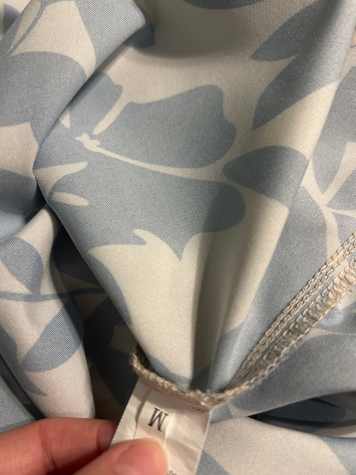 Blue & Cream Dress M
