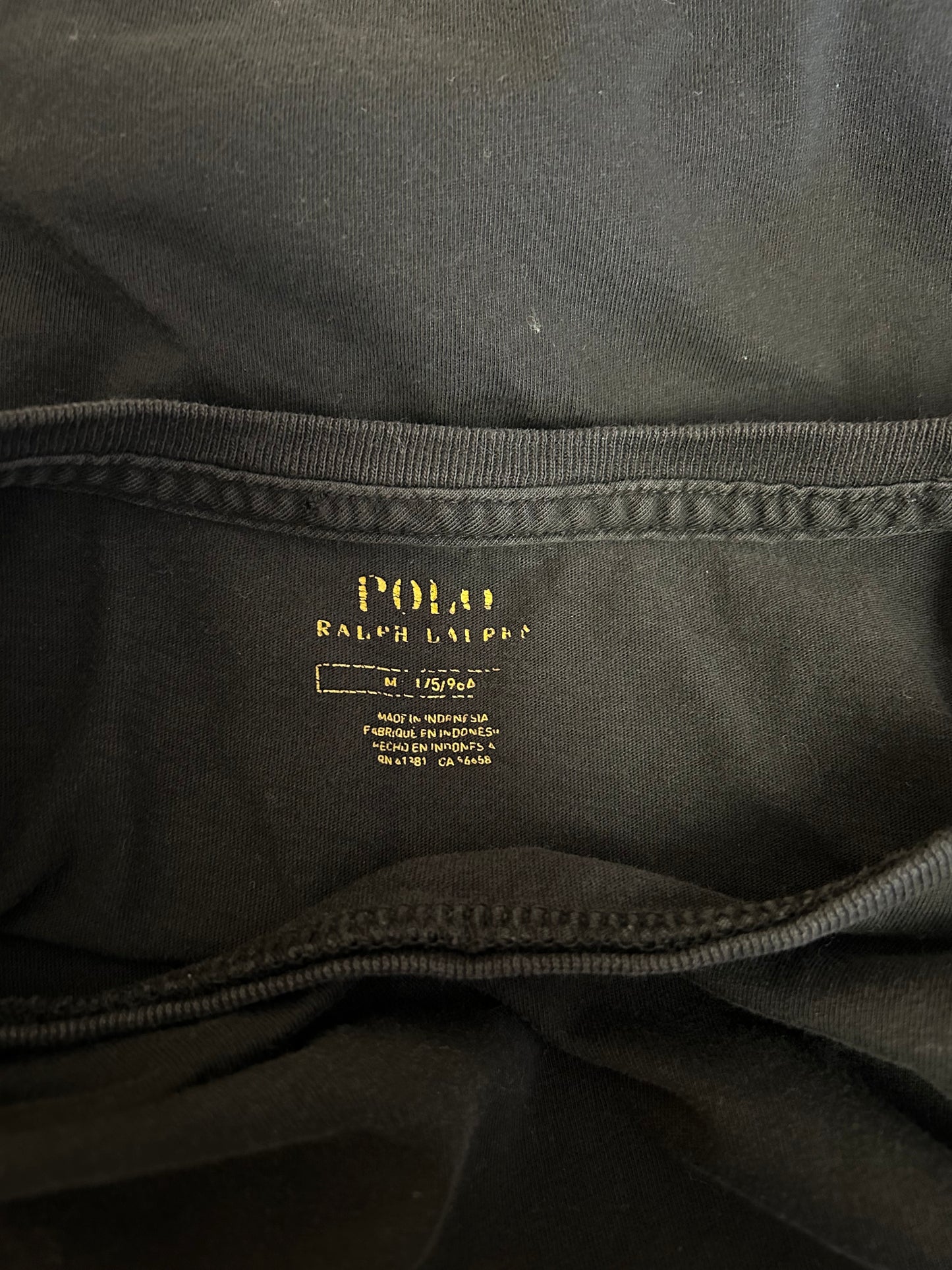 Ralph Lauren Black T-Shirt M