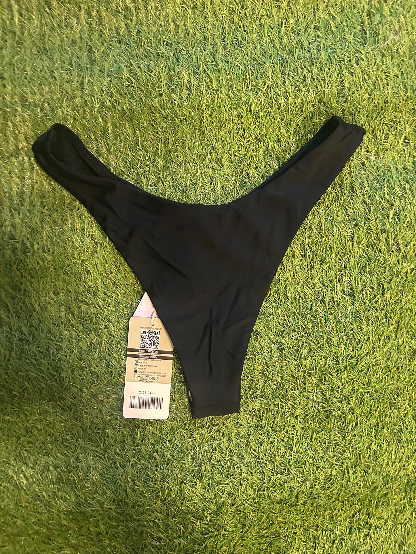 Shekini Black Swim Bottoms S