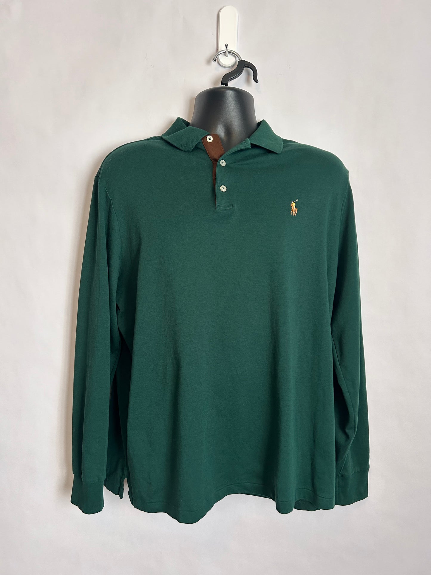 Polo Ralph Lauren Dark Green Button Up L