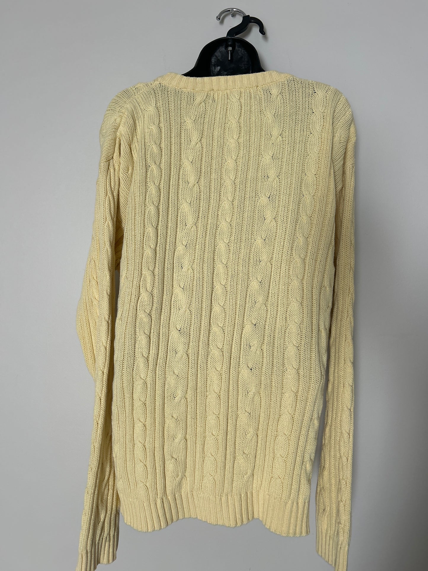 John Ashford Yellow Sweater XL