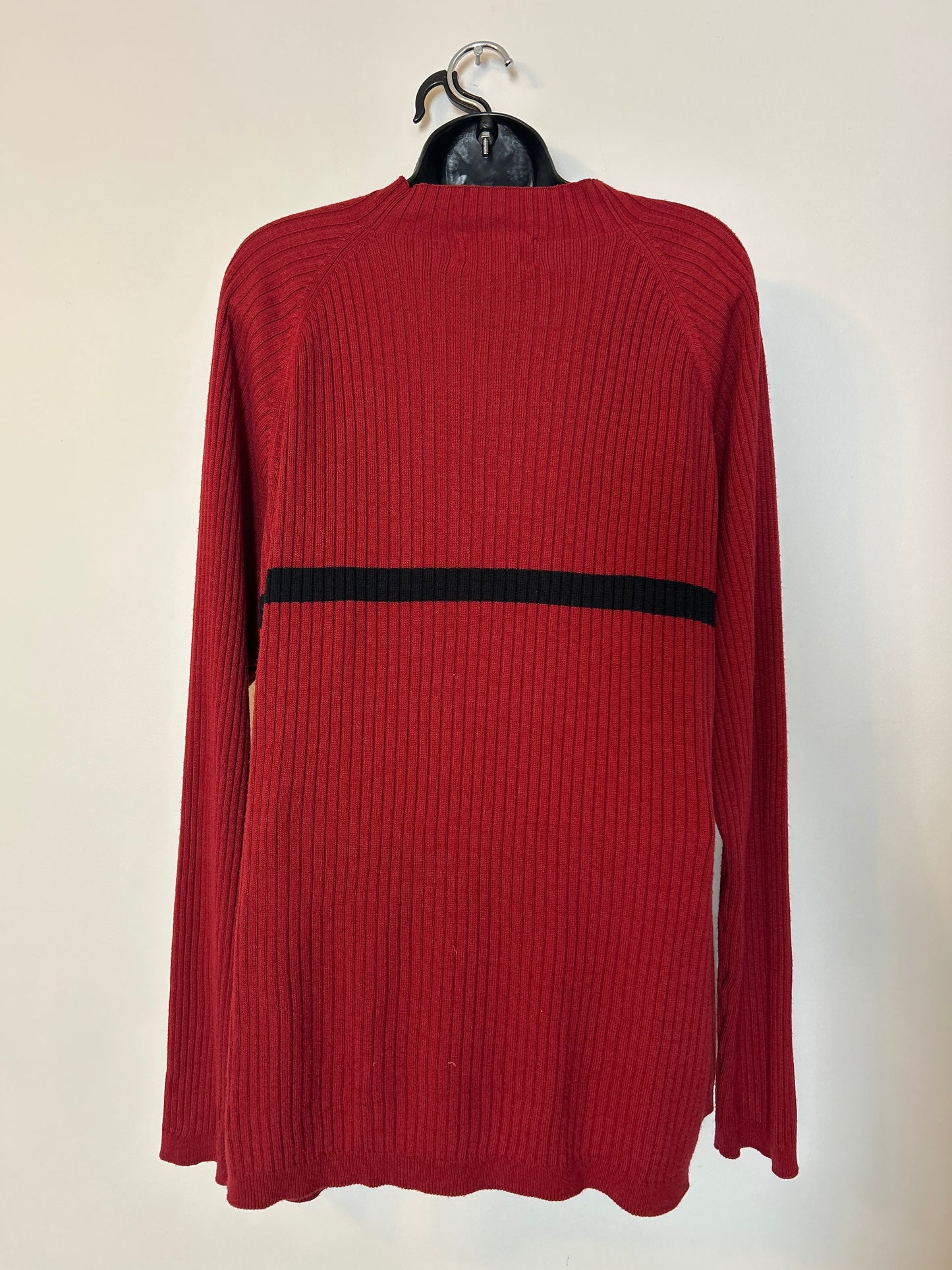 City Streets Red Sweater L