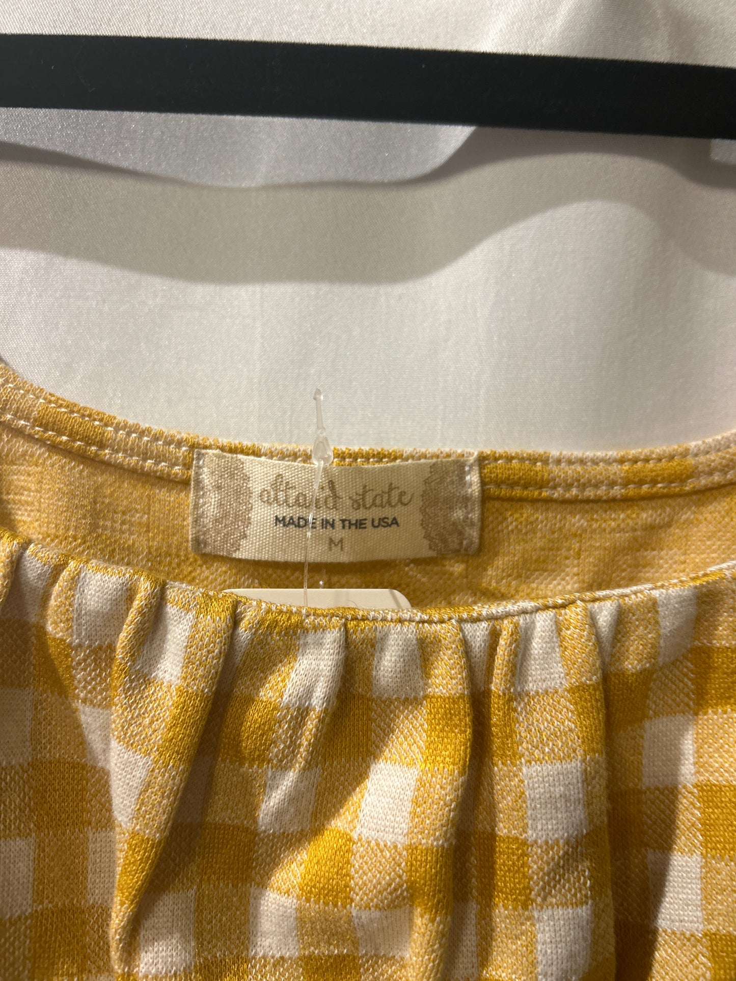 Altar’d State Mustard Crop Tank M