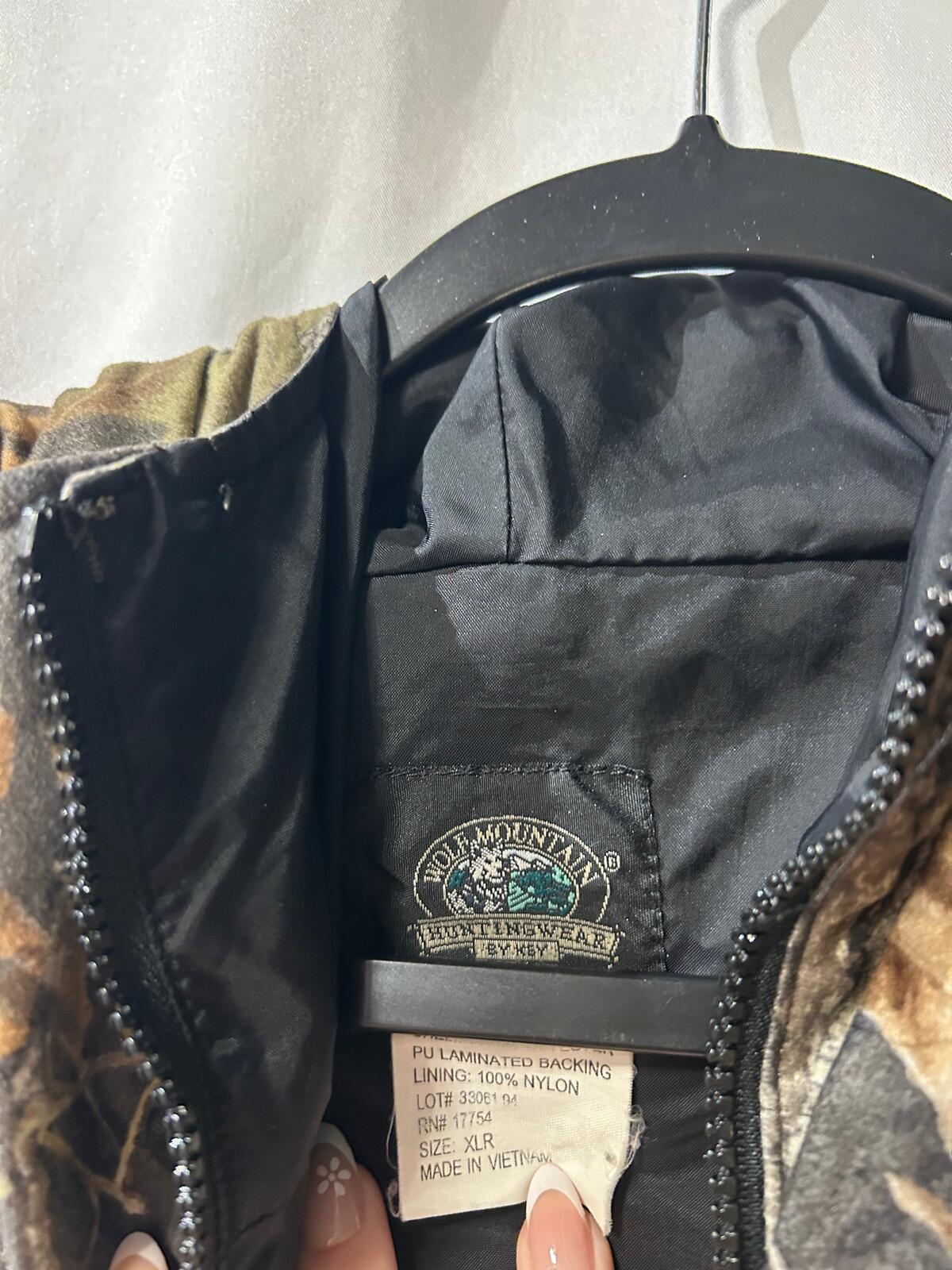 Wolf Mountain Camo Jacket XL