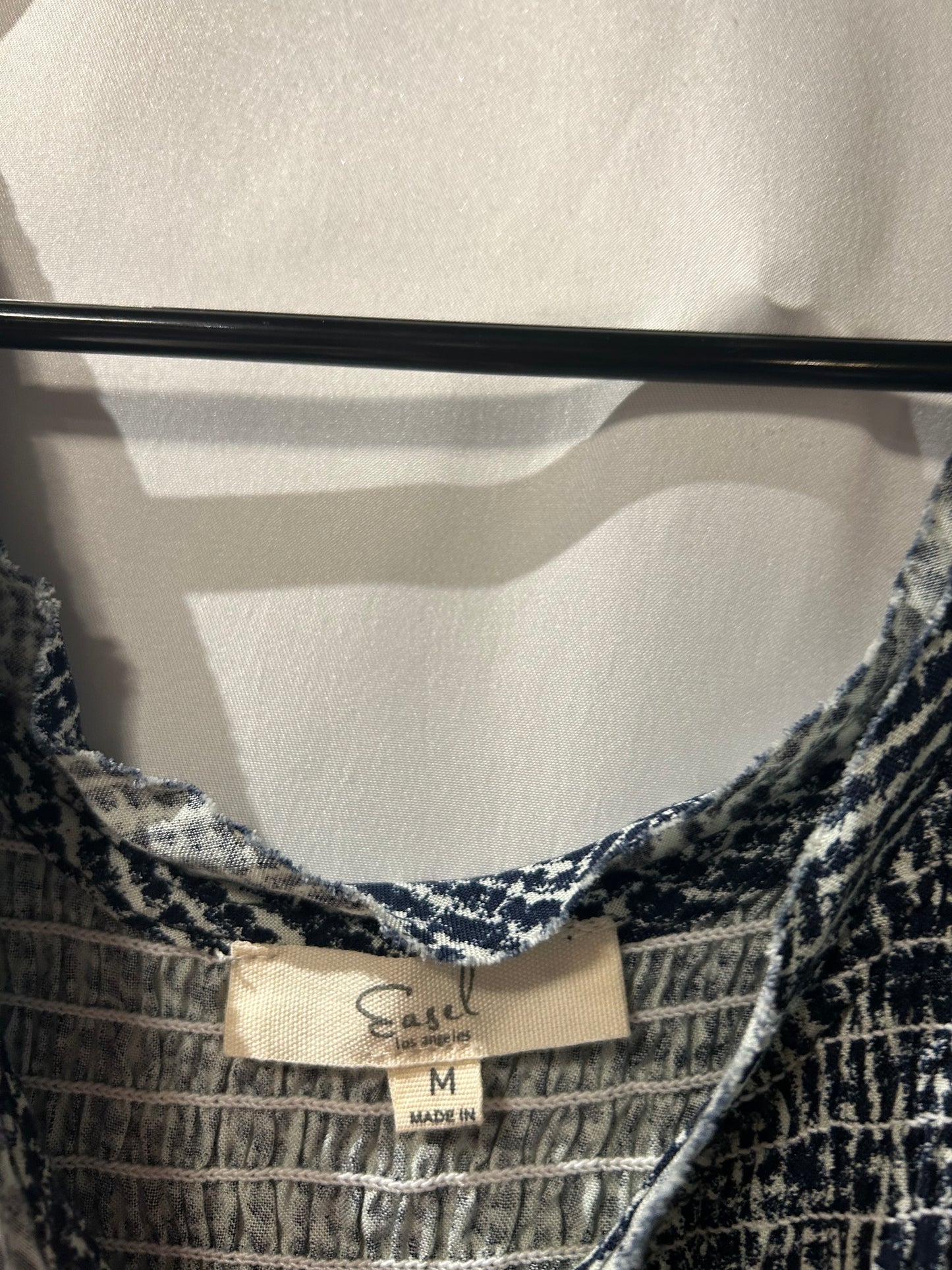 Easel Gingham Tank M